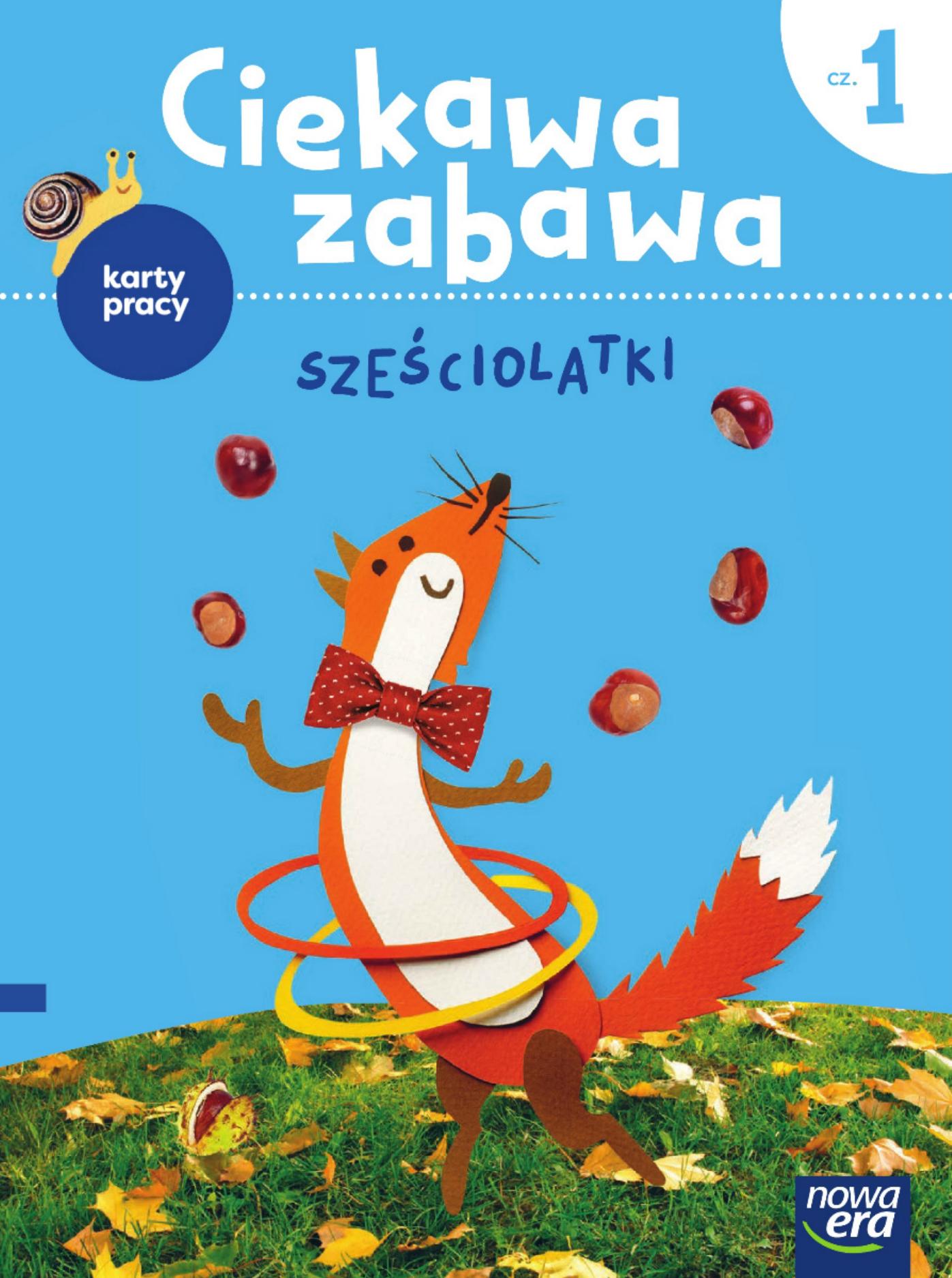 ciekawa zabawa 6 lata karty pracy cz1