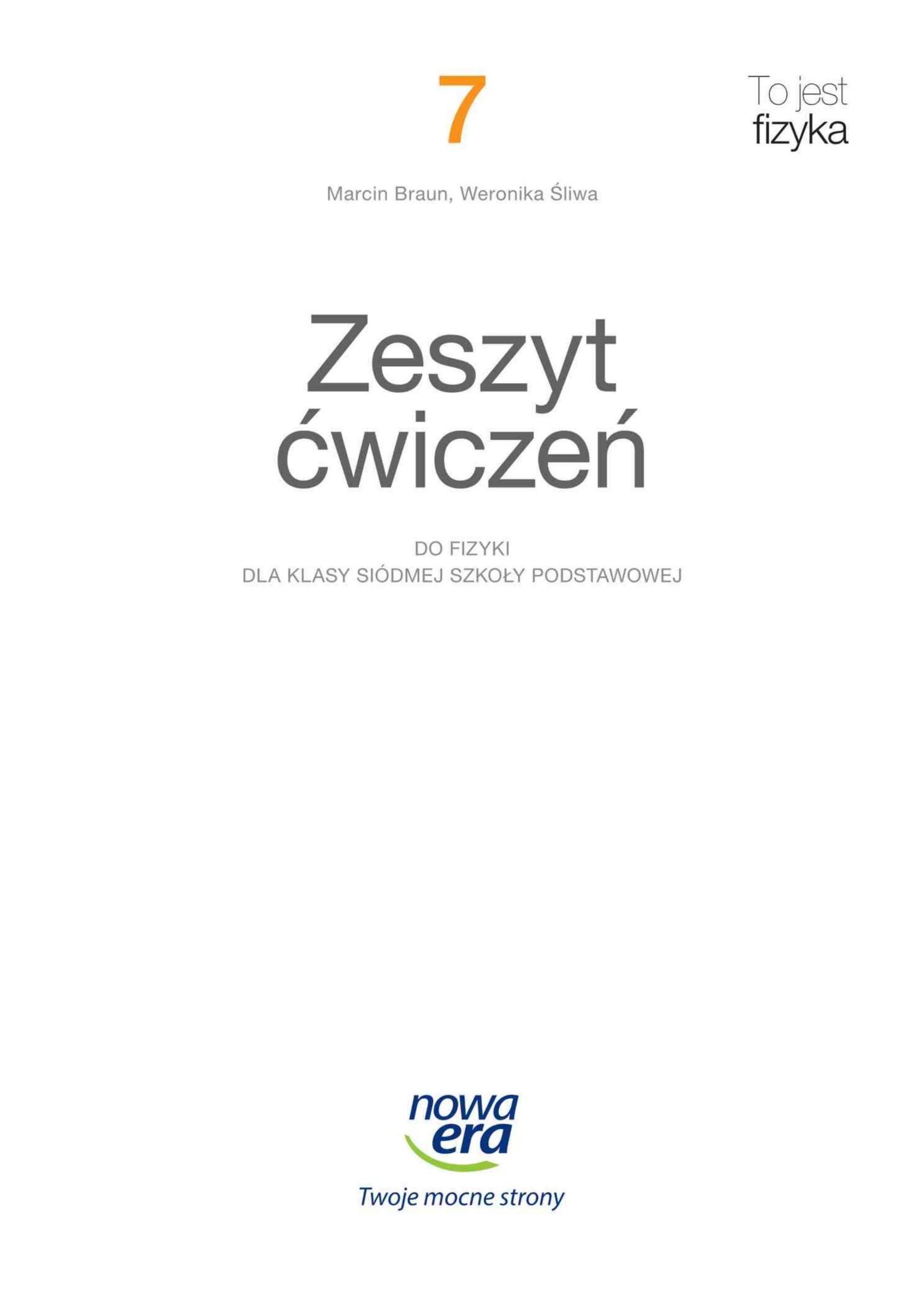 to jest fizyka 7 ćwiczenia