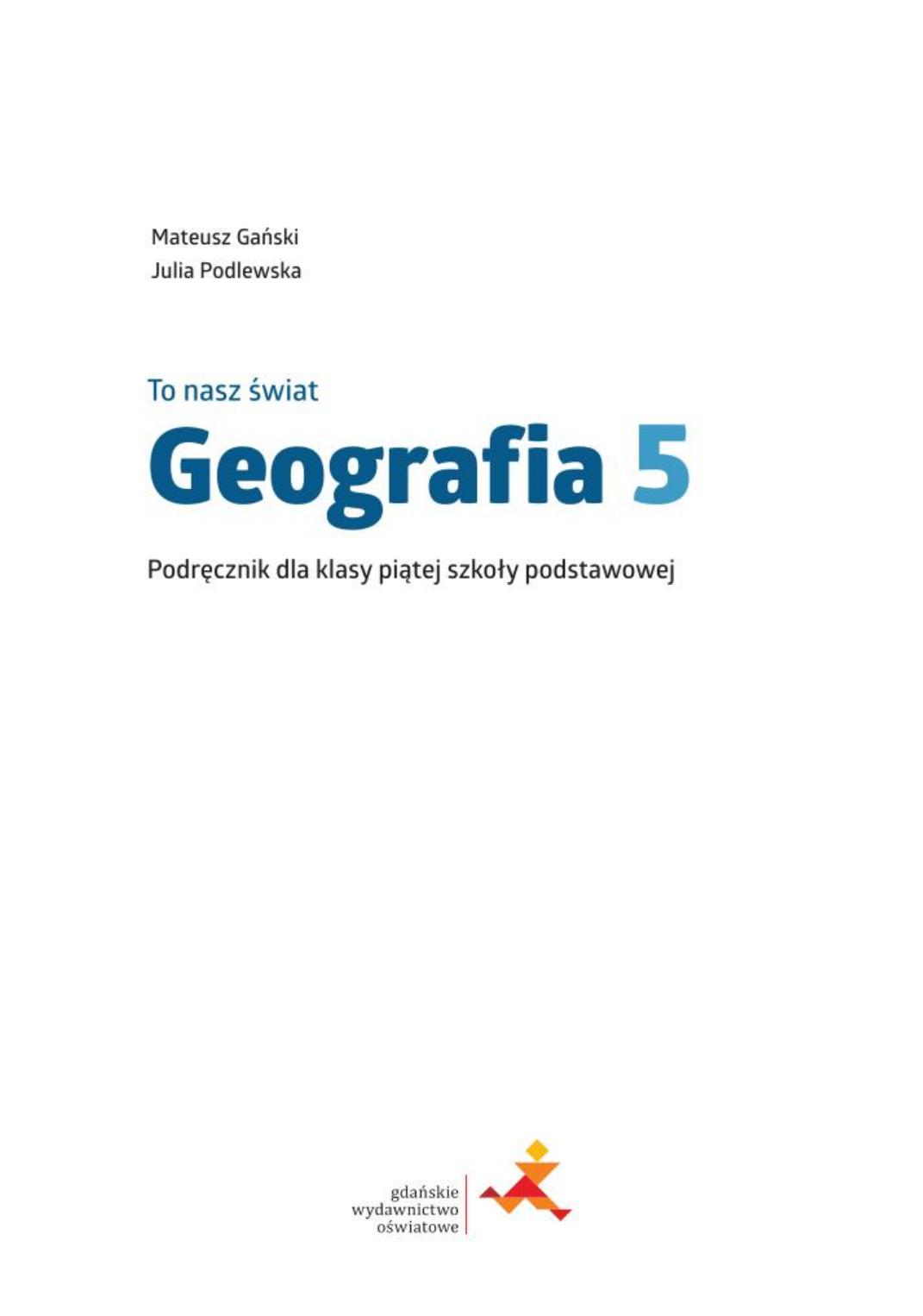 to nasz świat geografia 5