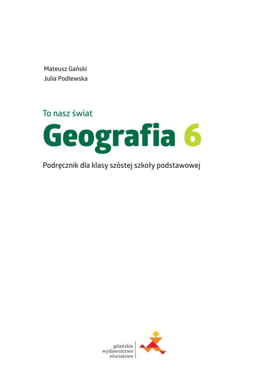 to nasz świat geografia 6