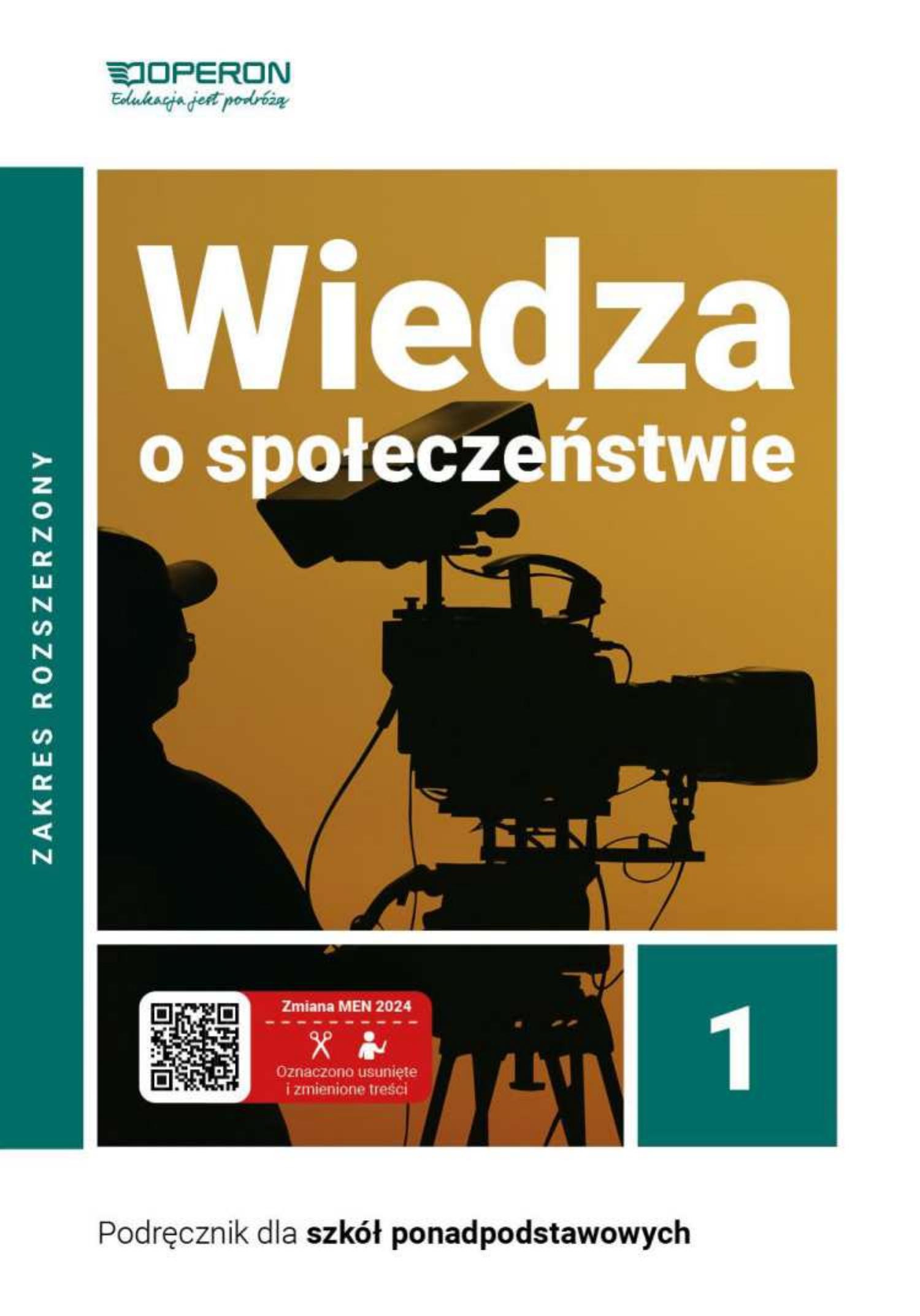 wiedza o spoleczenstwie 1 zakres rozszerzony liceum i technikum