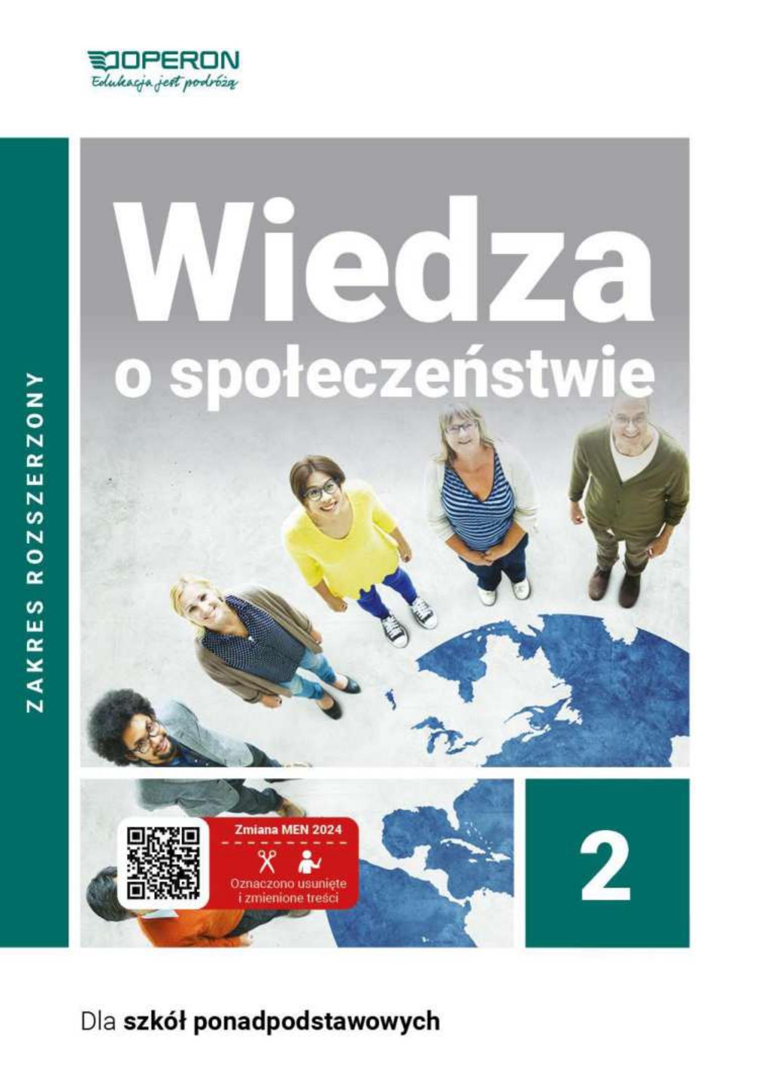 wiedza o spoleczenstwie 2 zakres rozszerzony liceum i technikum