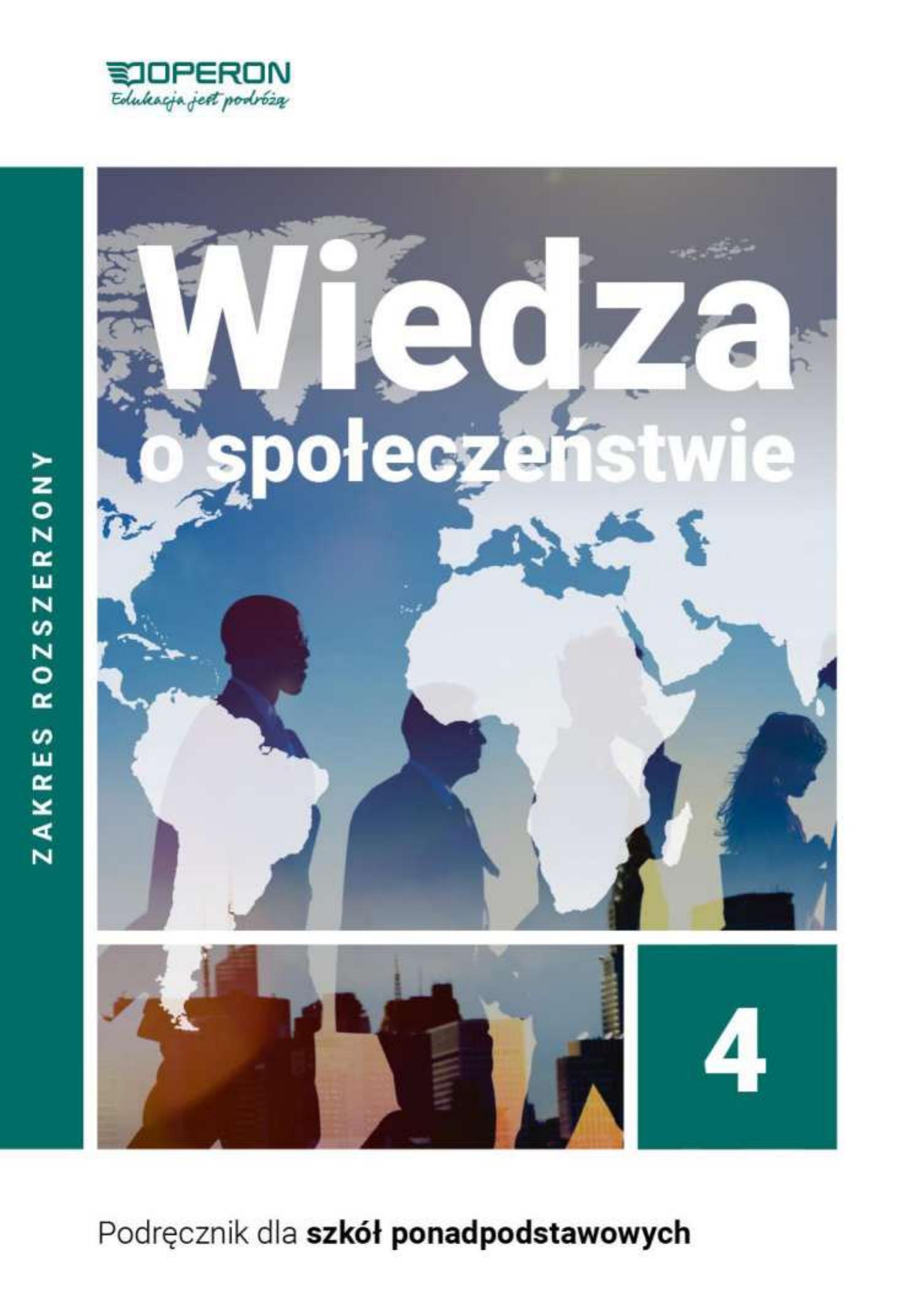 wiedza o spoleczenstwie 4 zakres rozszerzony liceum i technikum