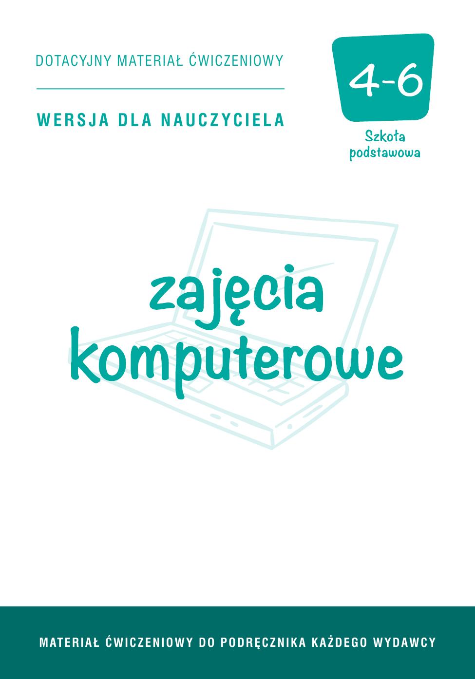zajecia komputerowe. uniwersalny zeszyt cwiczen. nauczyciel