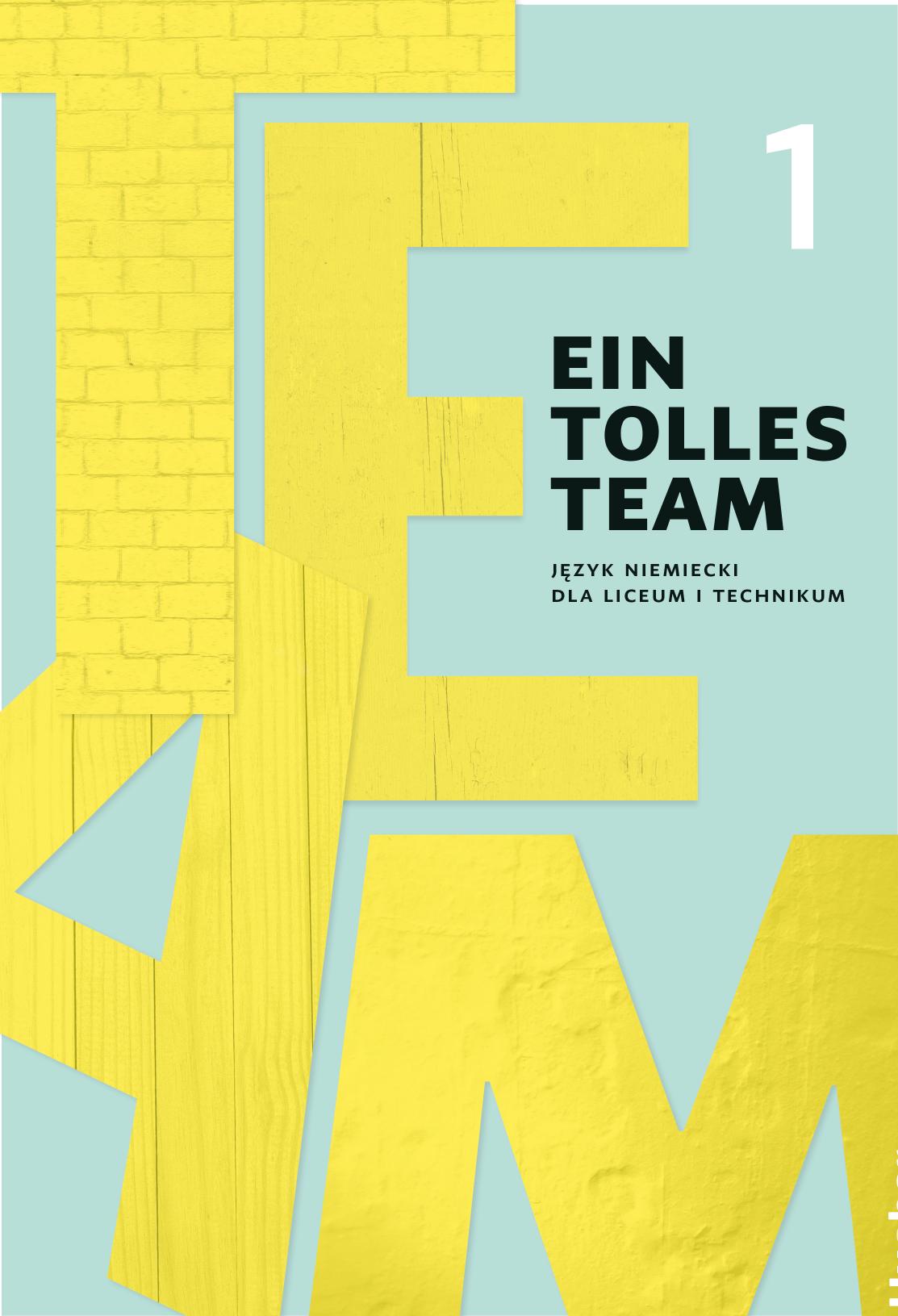 Ein tolles Team 1 Ksiazka nauczyciela