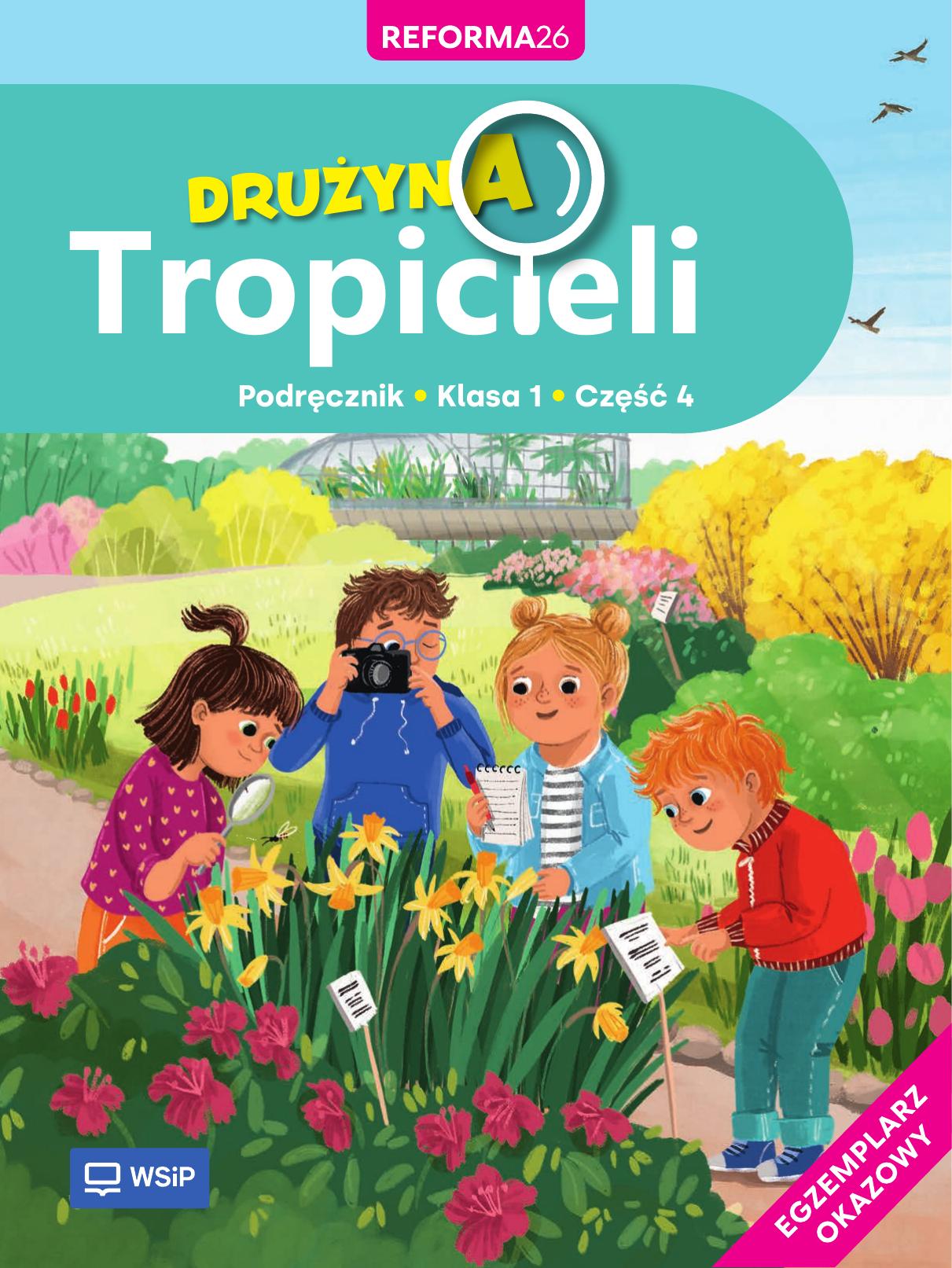 drużyna tropicieli podręcznik 1 cz 4