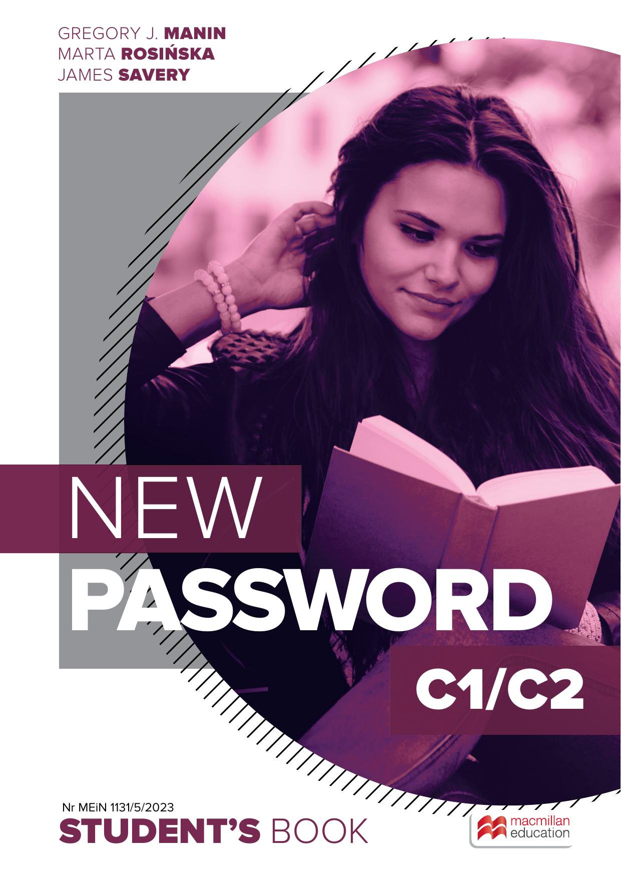 New Password C1 C2 Ksiazka ucznia