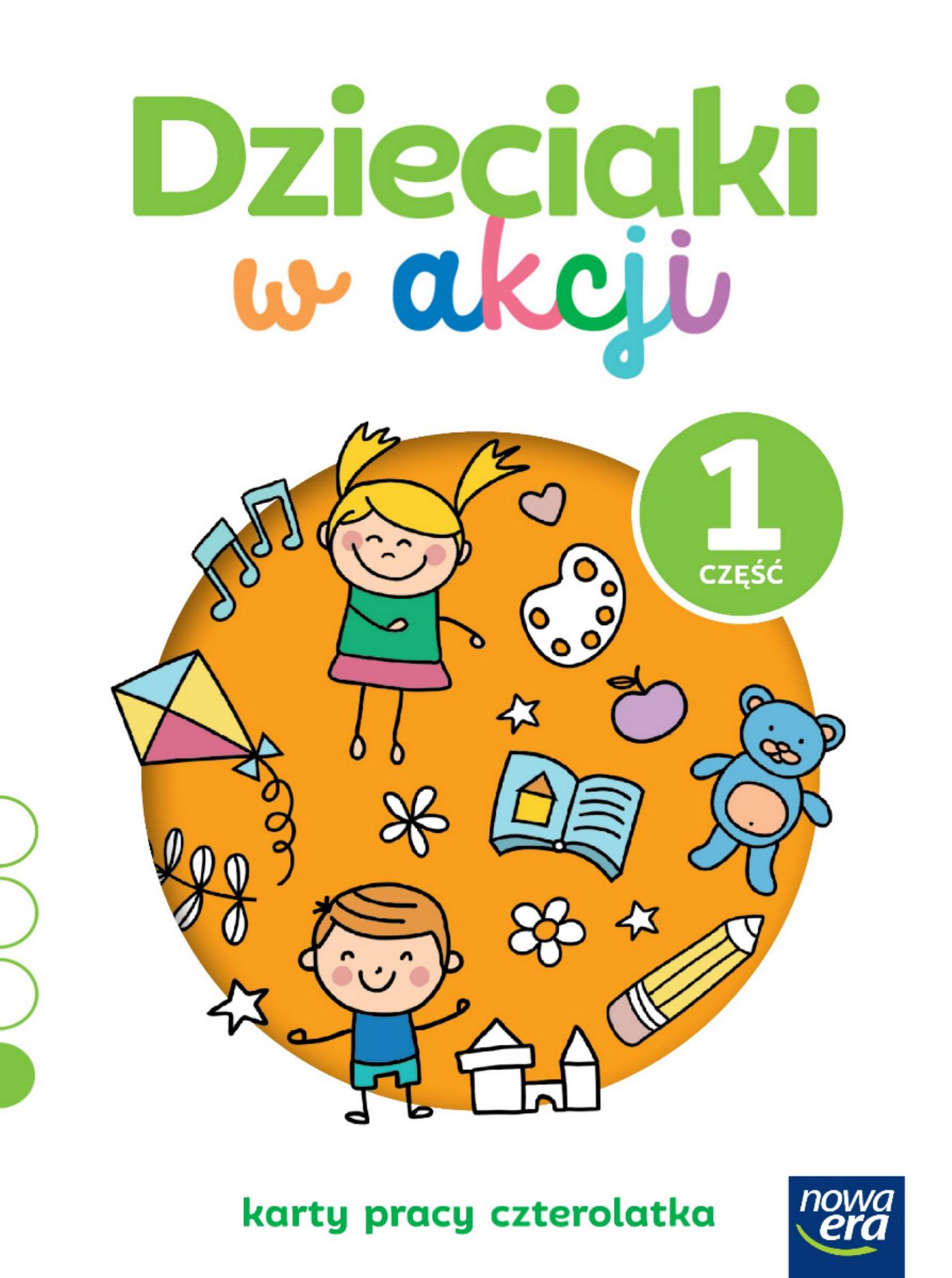 dzieciaki w akcji 4 lata karty pracy cz1