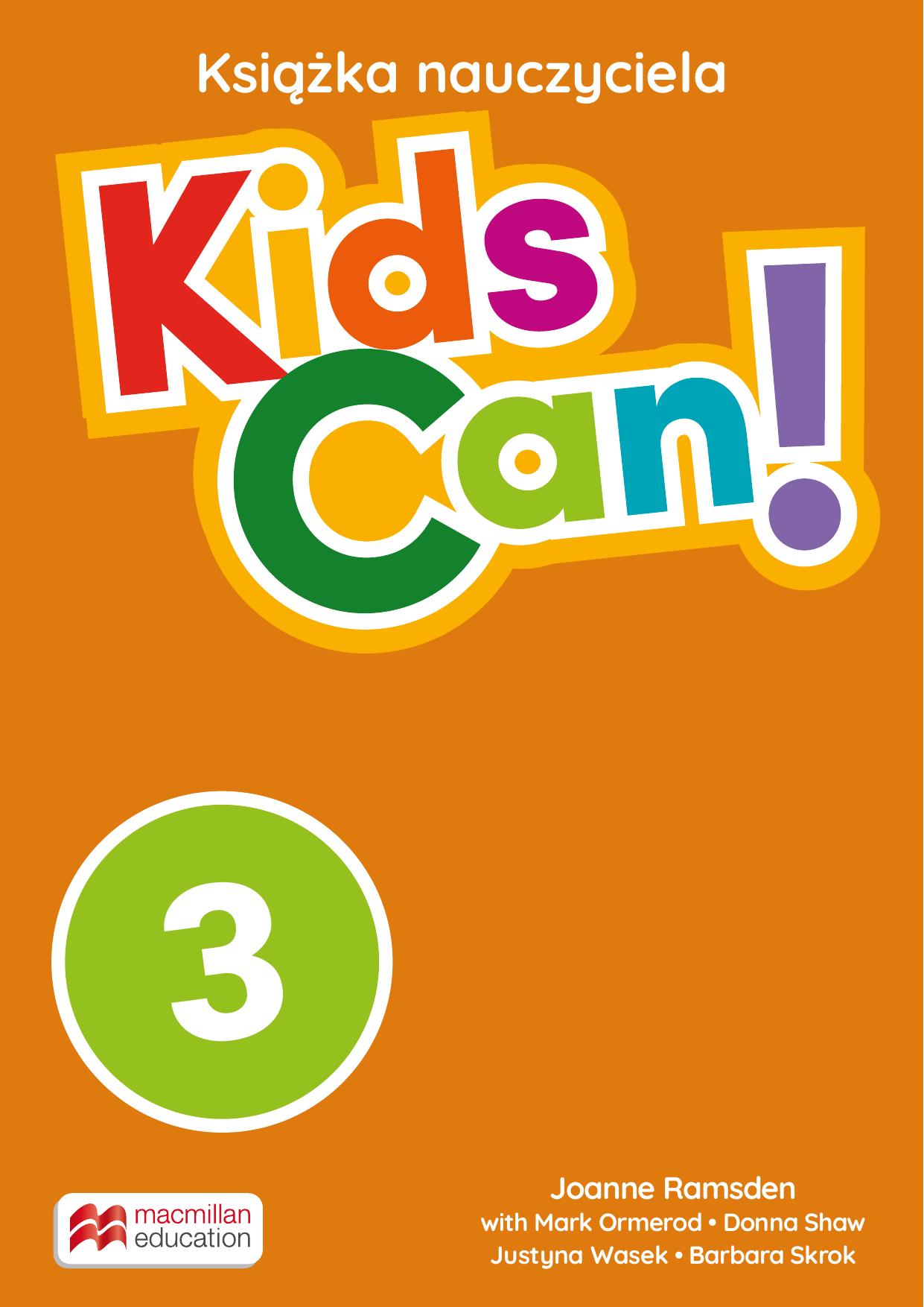 Kids Can 3 Podrecznik Nauczyciela