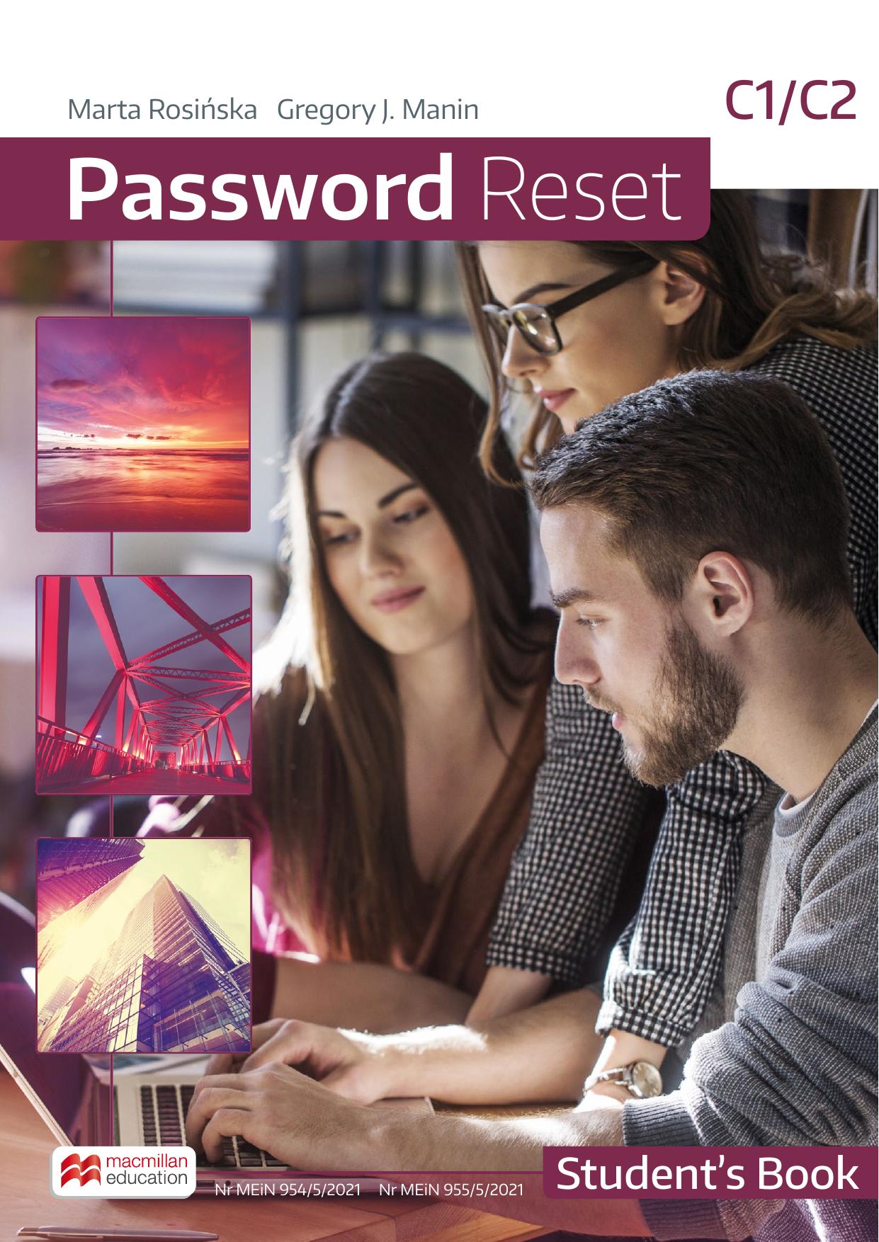 Password Reset C1 C2 Ksiazka ucznia