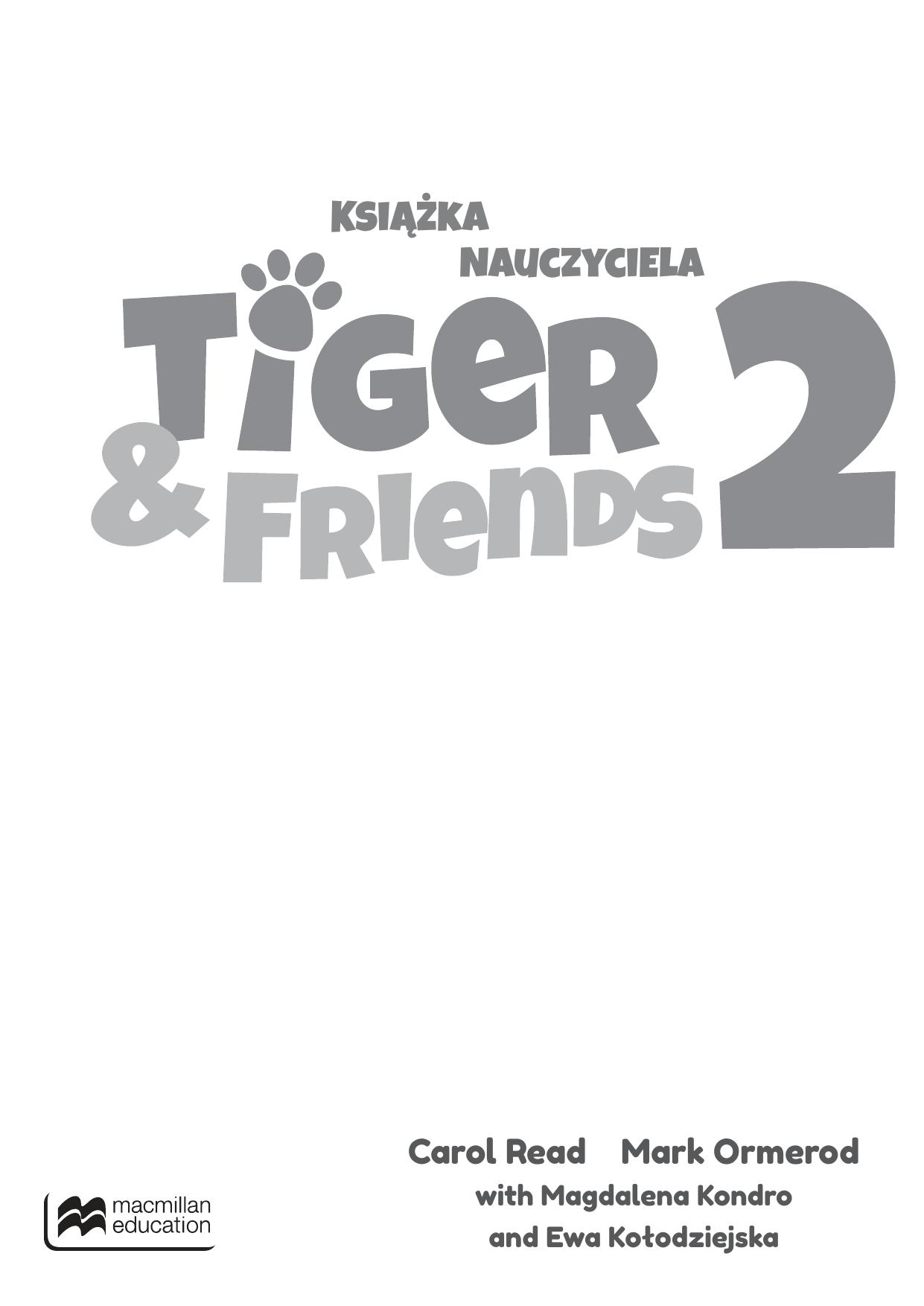 Tiger & Friends 2 Podrecznik Nauczyciela