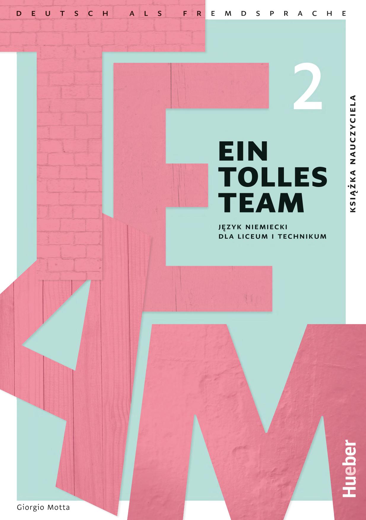 Ein tolles Team 2 Ksiazka nauczyciela