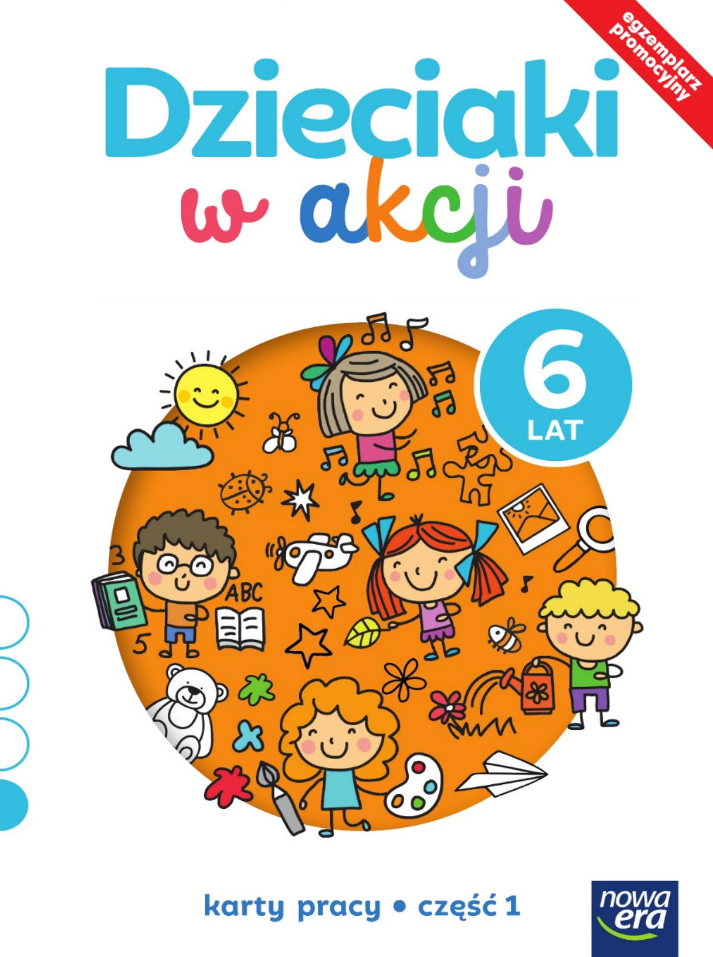 dzieciaki w akcji 6 lata karty pracy cz1