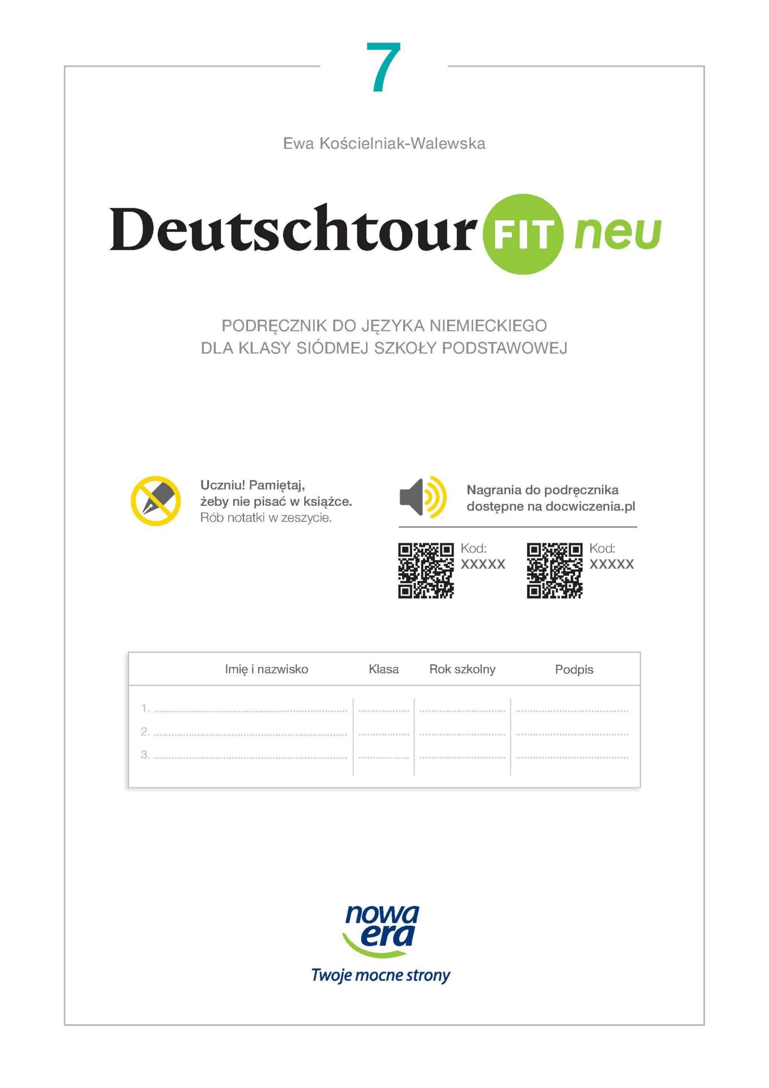 Deutschtour Fit neu 7 podrecznik