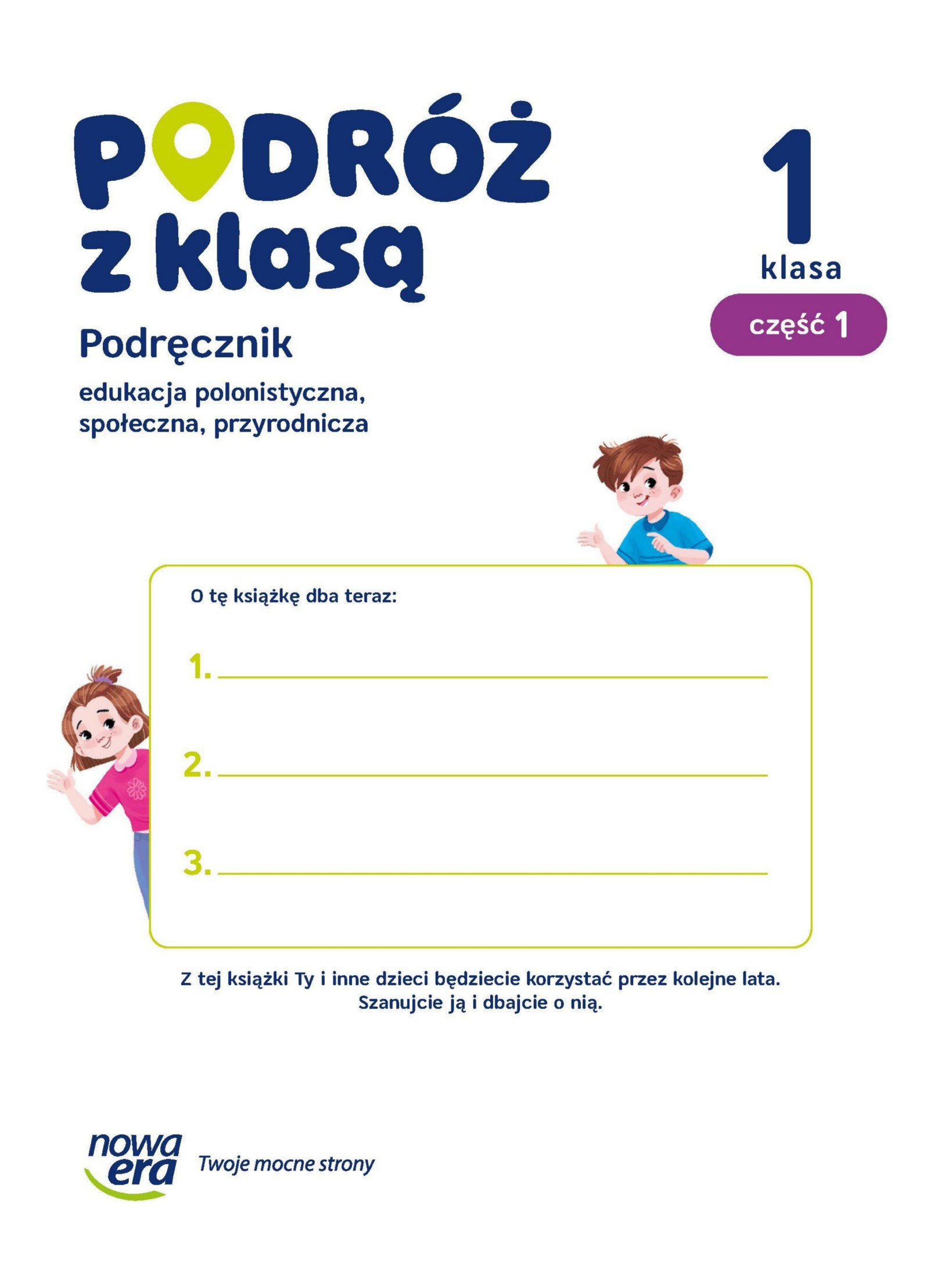 Podroz z Klasa 1 podrecznik cz 1