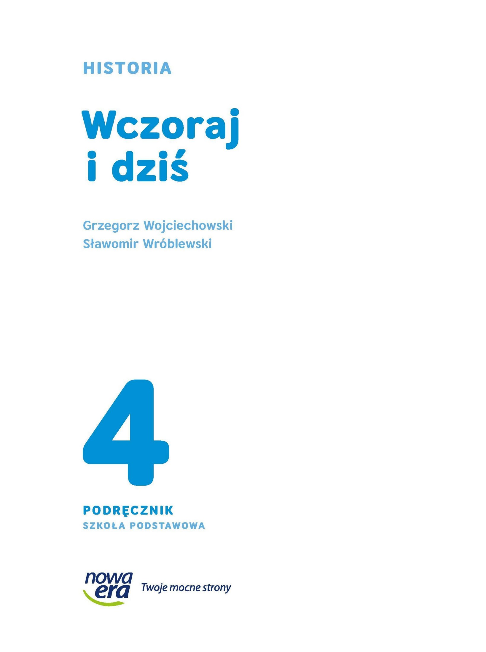 Wczoraj i dzis 4 podrecznik