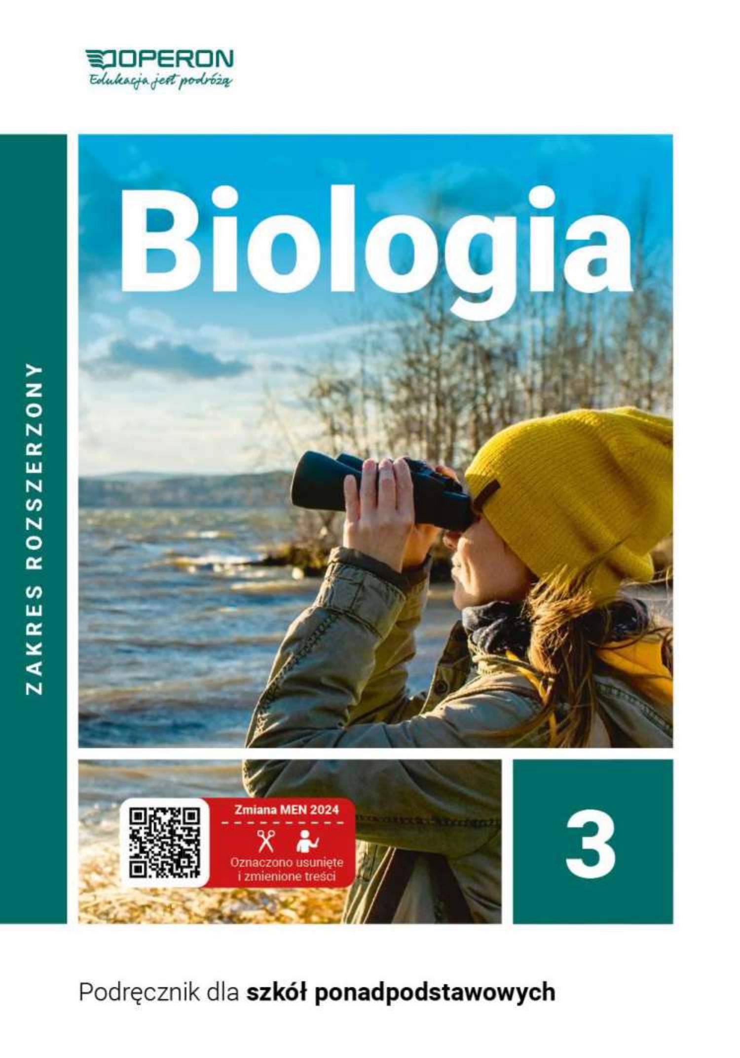 biologia 3 zakres rozszerzony liceum i technikum