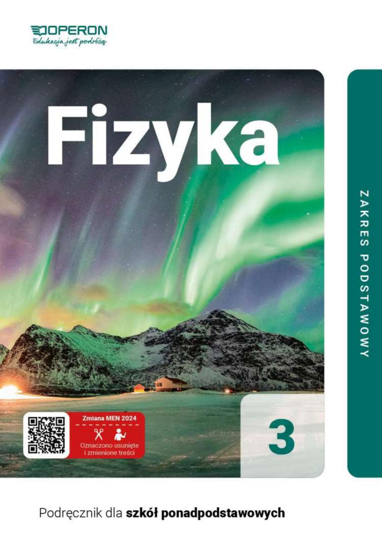 fizyka 3 zakres podstawowy liceum i technikum