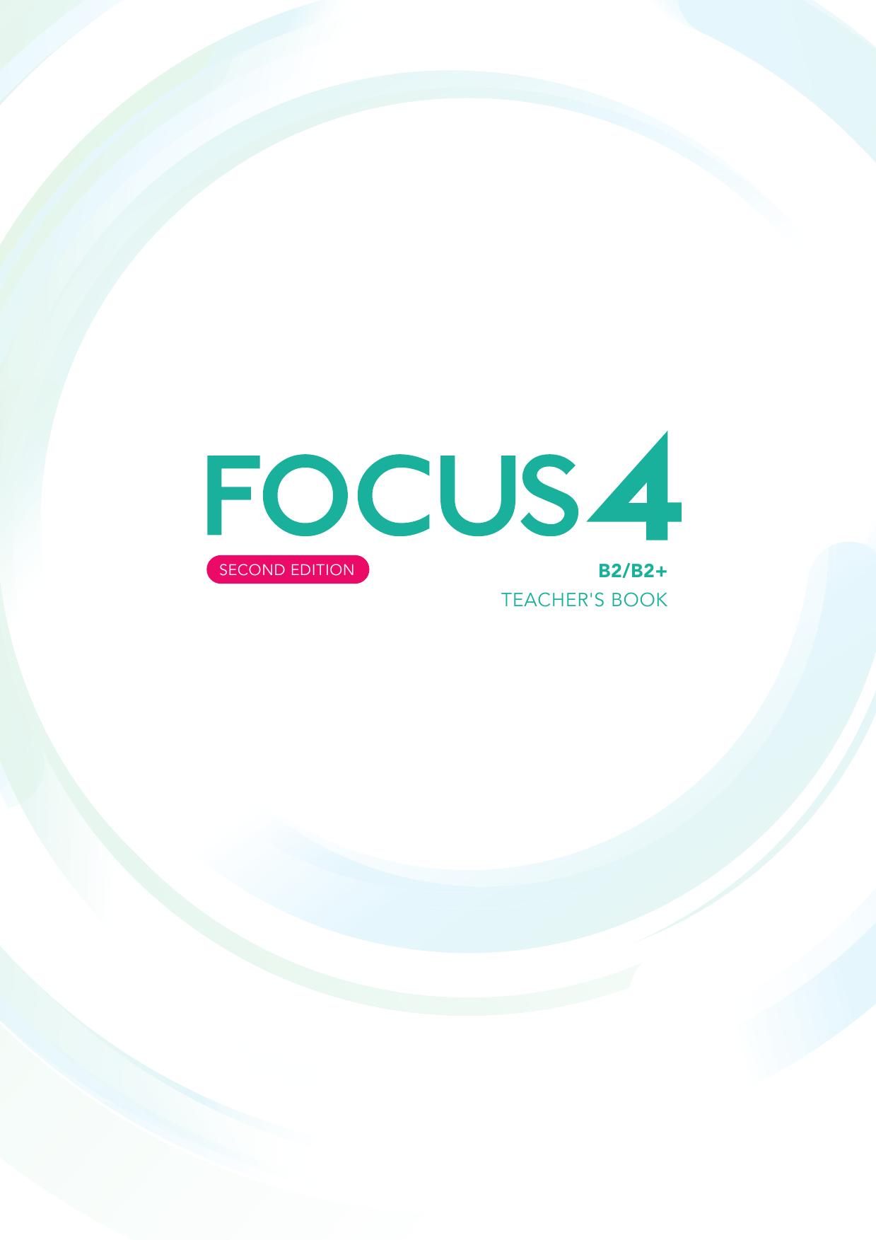 focus 4 teacher's book