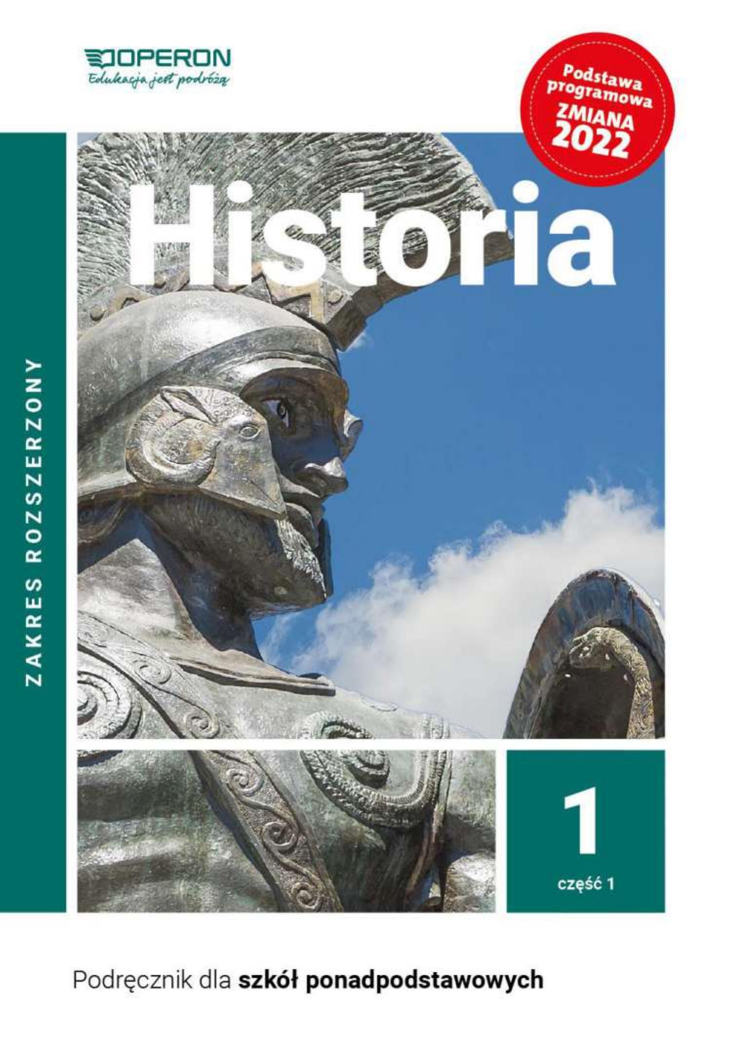 historia 1 czesc 1 zakres rozszerzony liceum i technikum