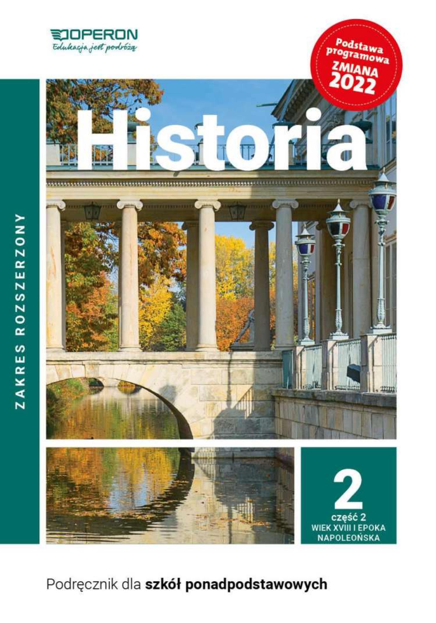 historia 2 czesc 2 zakres rozszerzony liceum i technikum