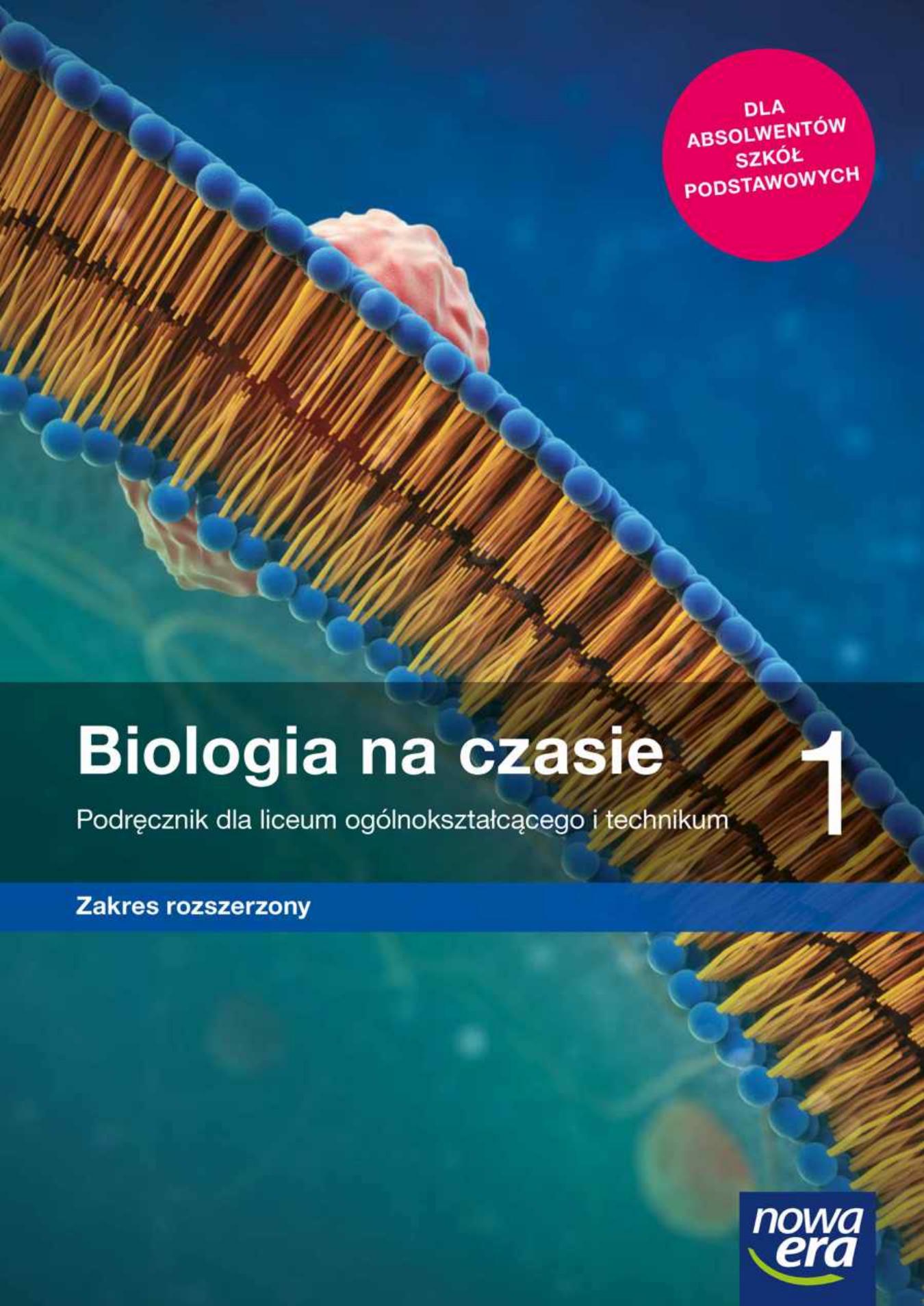 biologia na czasie 1 zakres rozszerzony