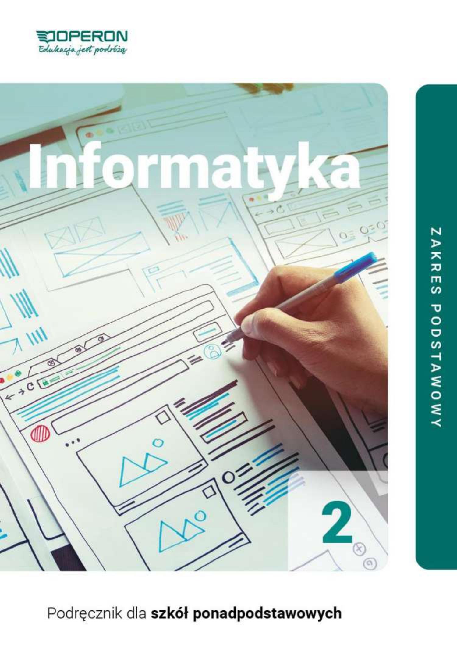 informatyka 2 zakres podstawowy liceum i technikum