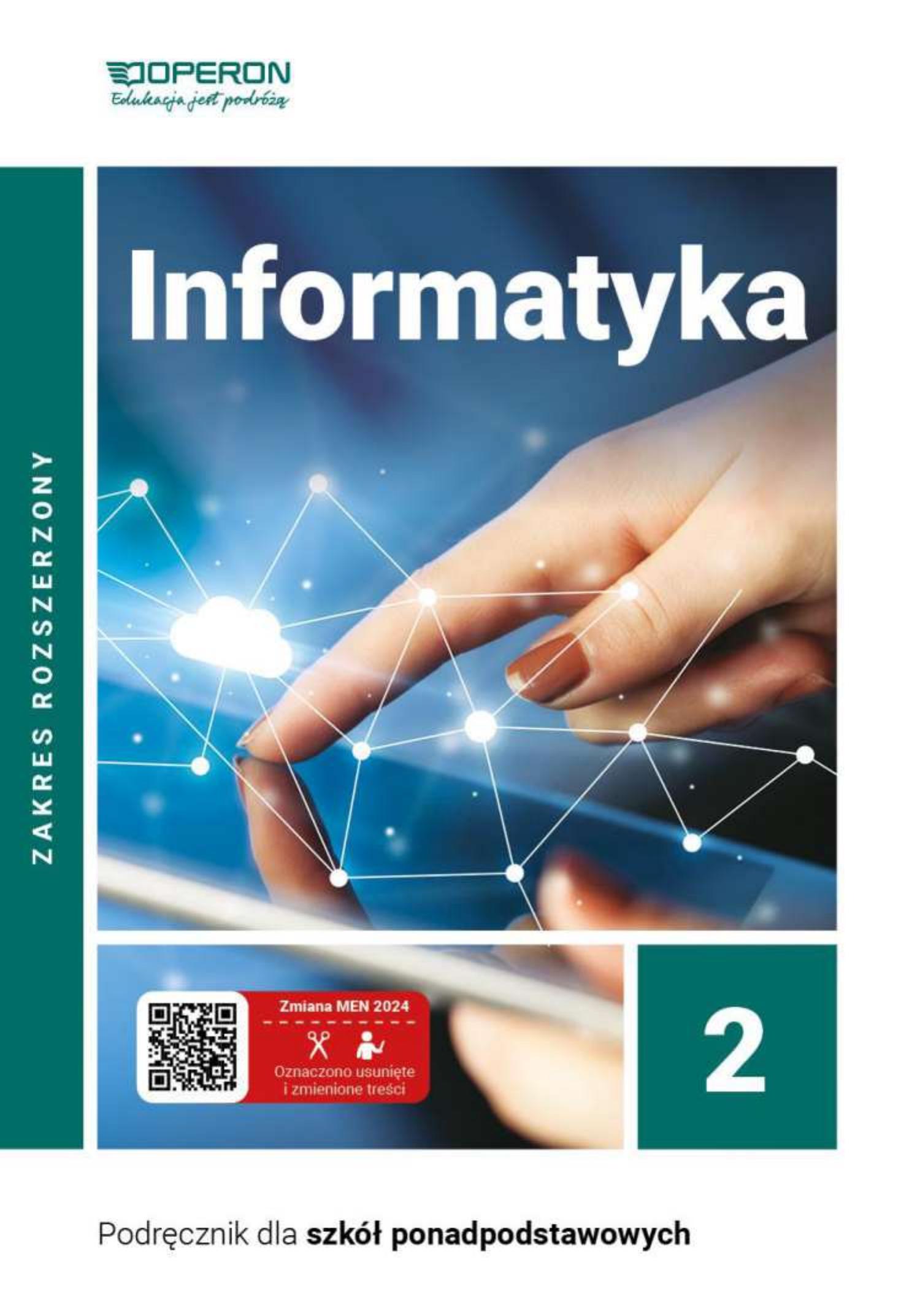 informatyka 2 zakres rozszerzony liceum i technikum