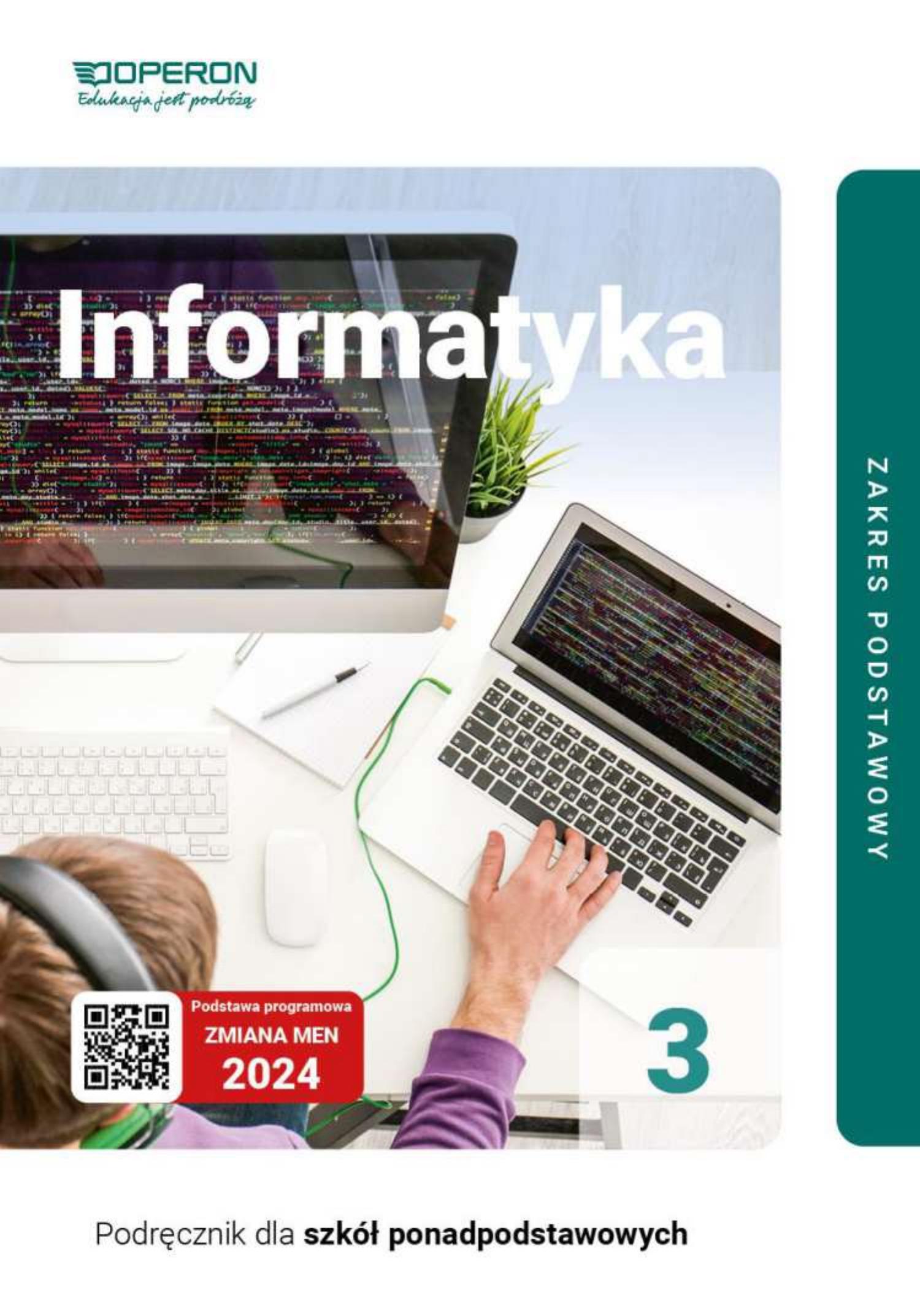 informatyka 3 zakres podstawowy liceum i technikum