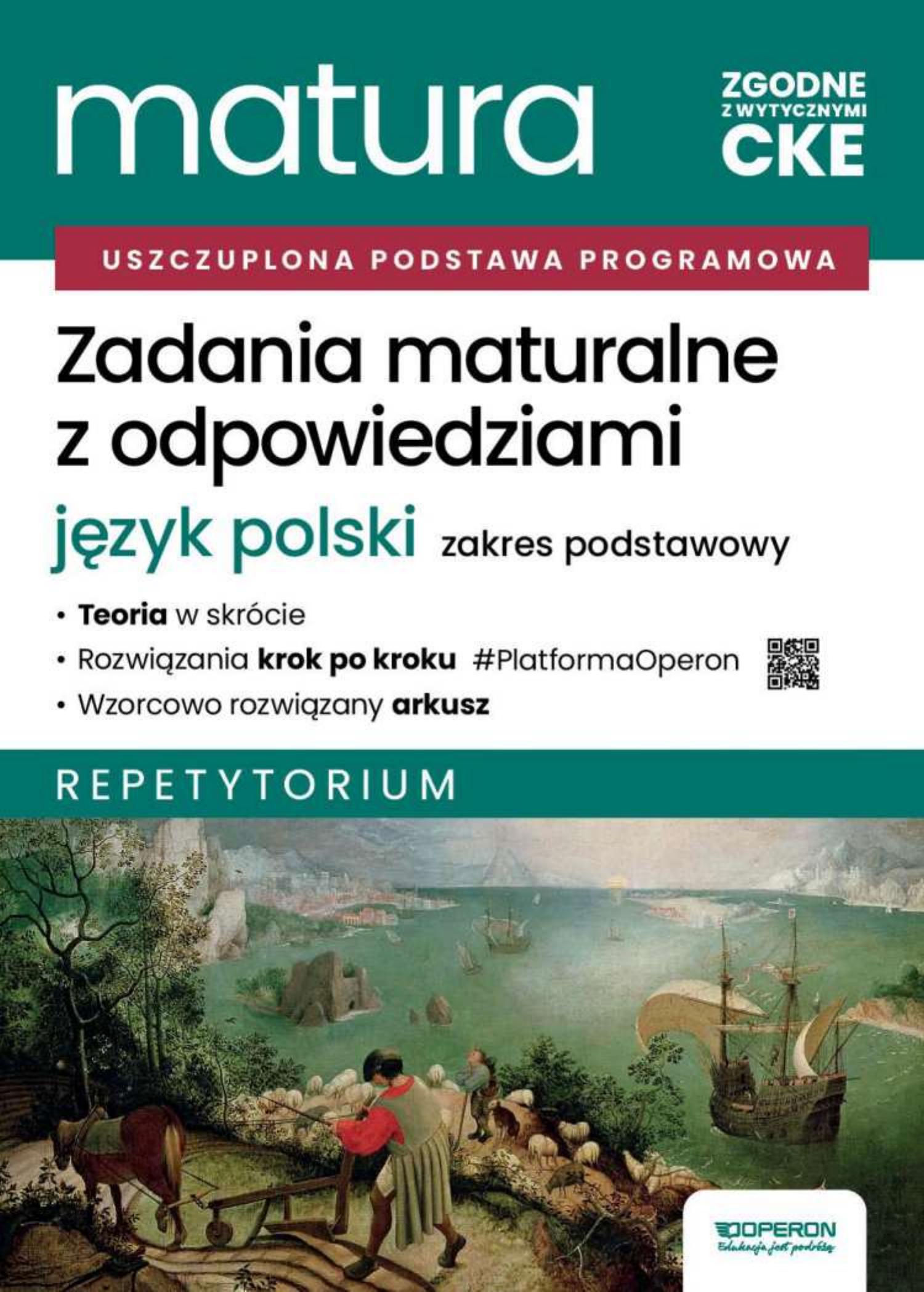 jezyk polski zadania maturalne z odpowiedziami zakres podstawowy