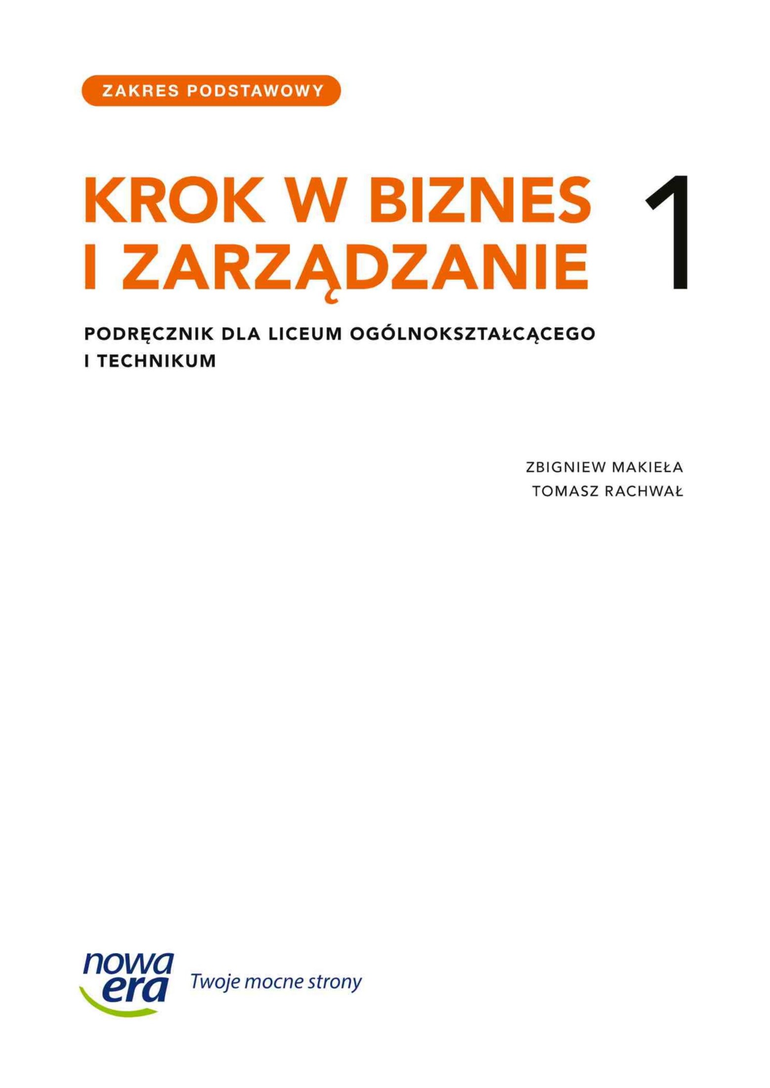 krok w biznes i zarzadzanie 1 zakres podstawowy