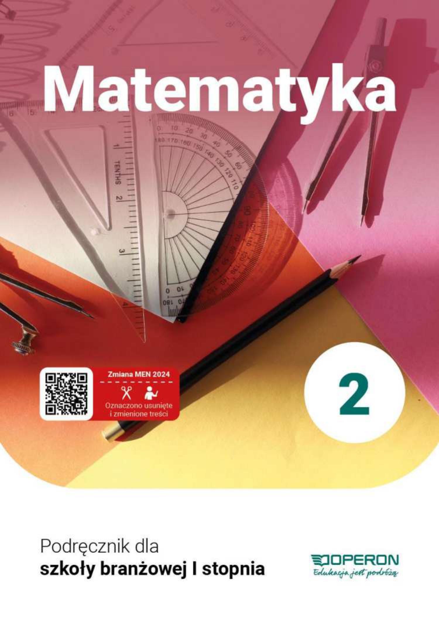 matematyka 2 szkola branzowa
