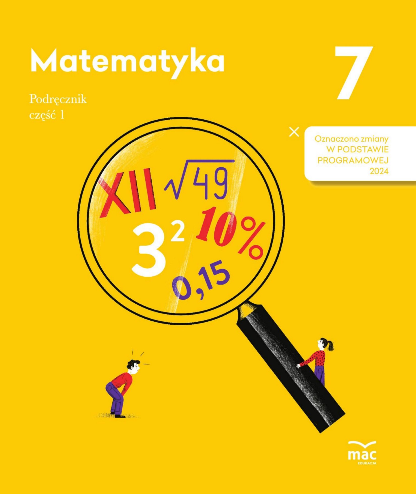 matematyka podręcznik cz.1 klasa 7