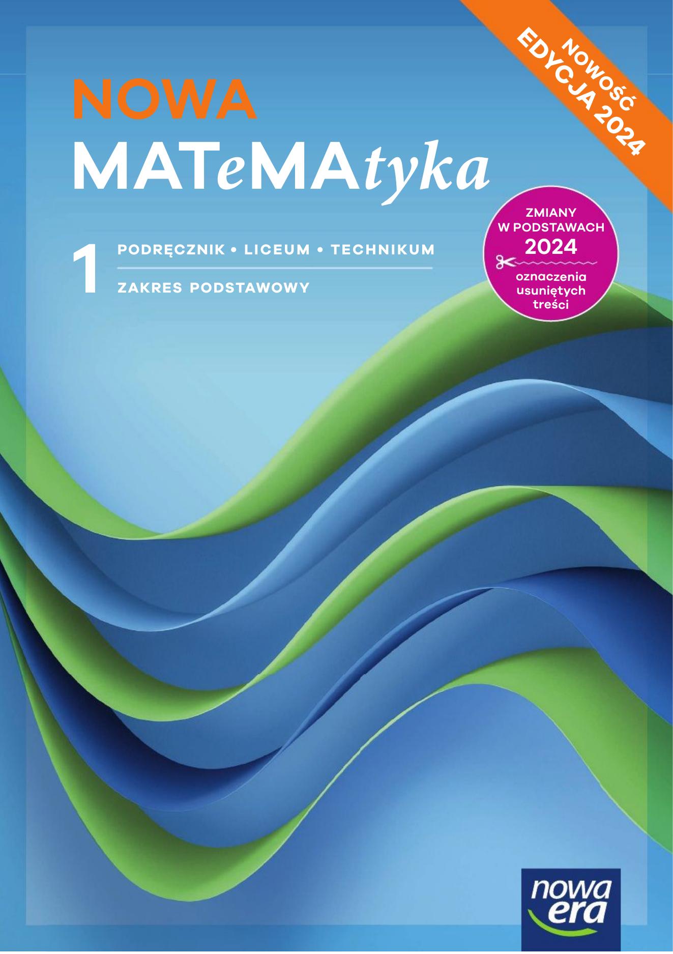 nowa matematyka 1 zakres podstawowy