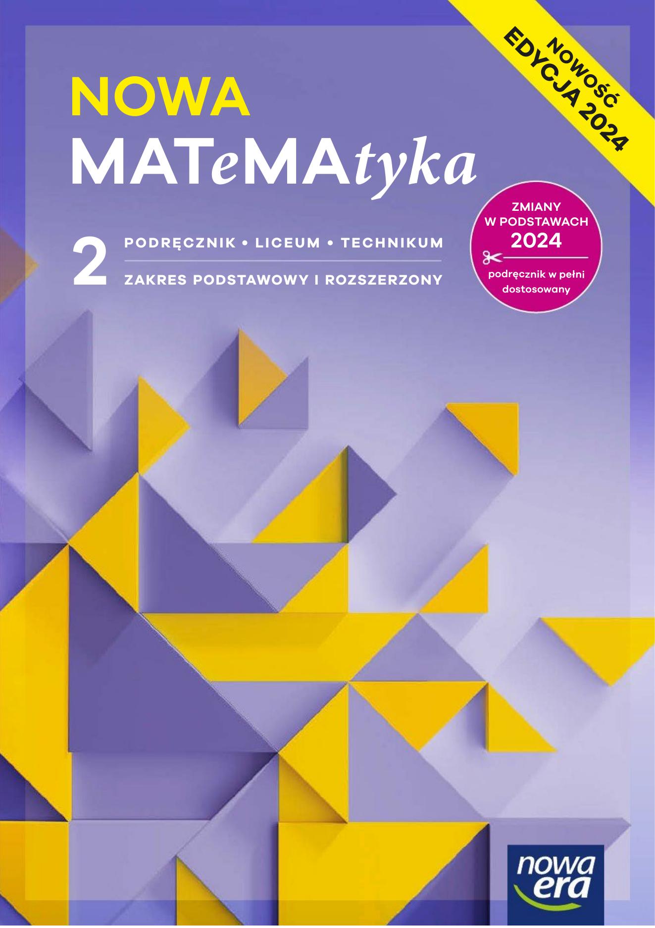 nowa matematyka 2 zakres podstawowy i rozszerzony