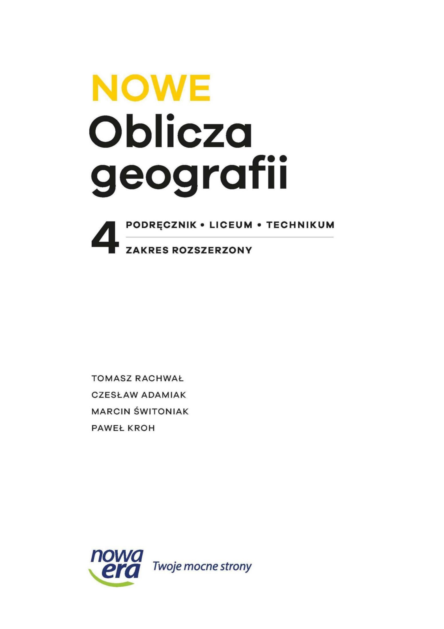 Nowe oblicza geografii 4 ZR preview