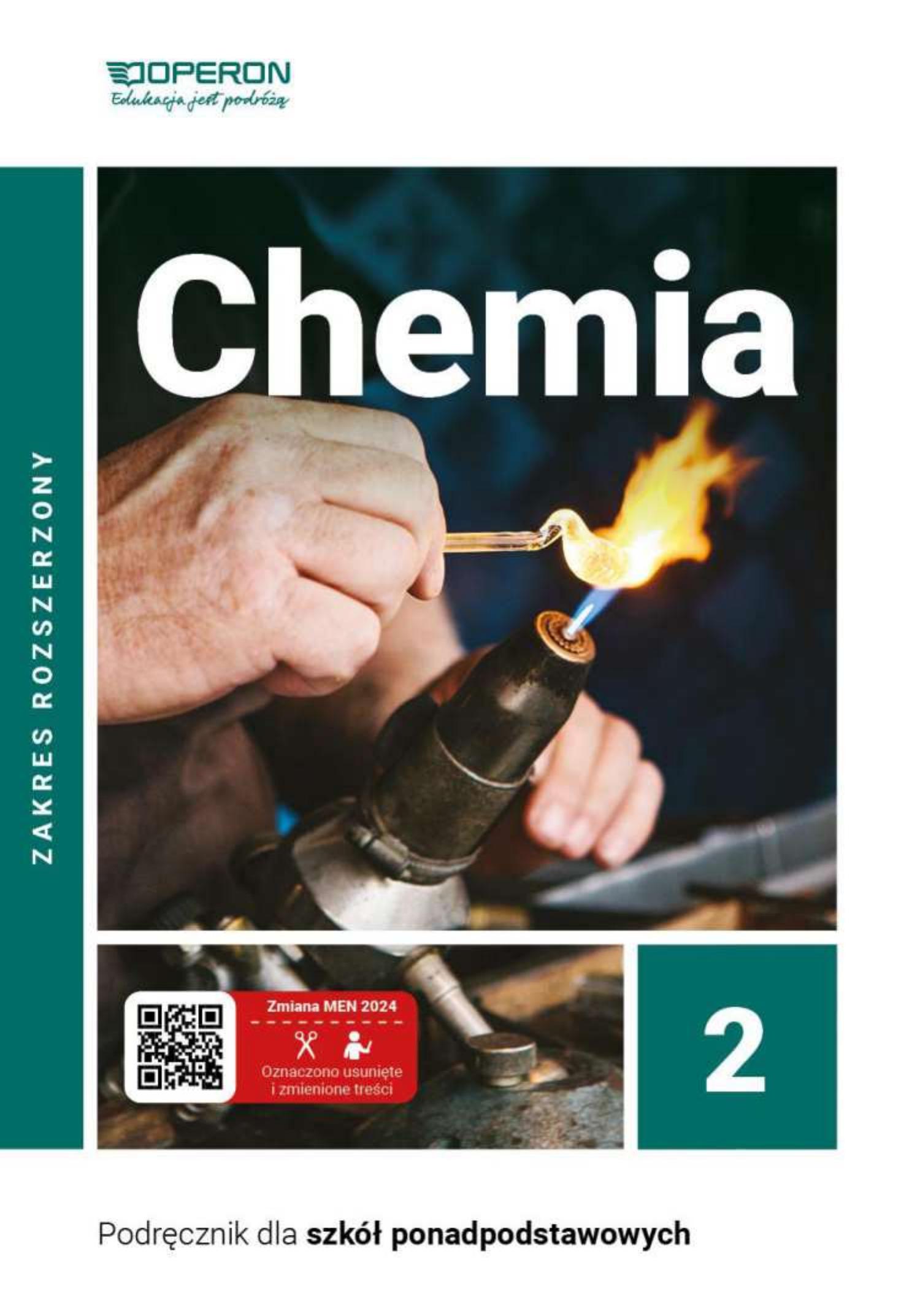 chemia 2 zakres rozszerzony liceum i technikum