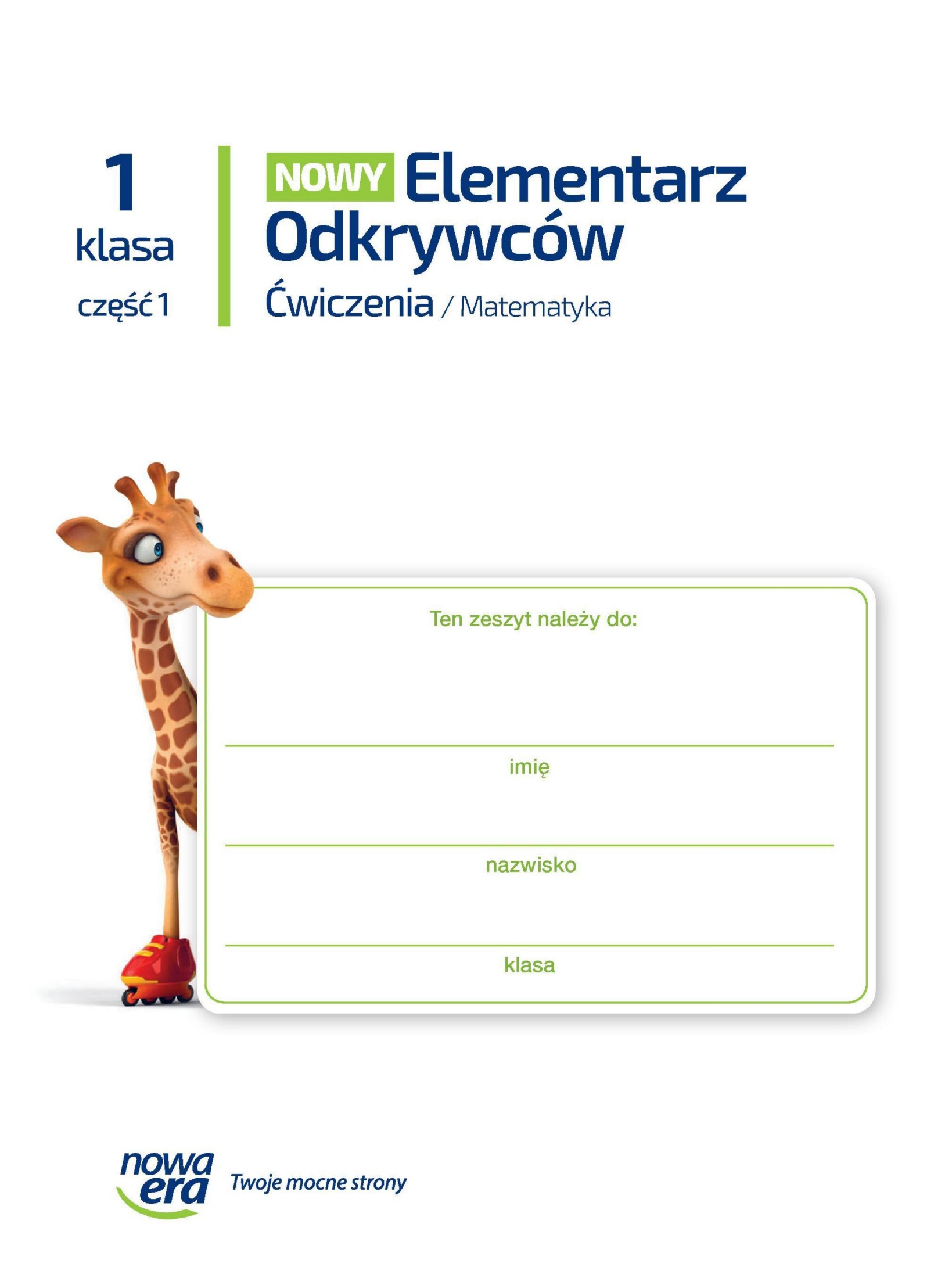 nowy elementarz odkrywcow matematyka 1 1 cw