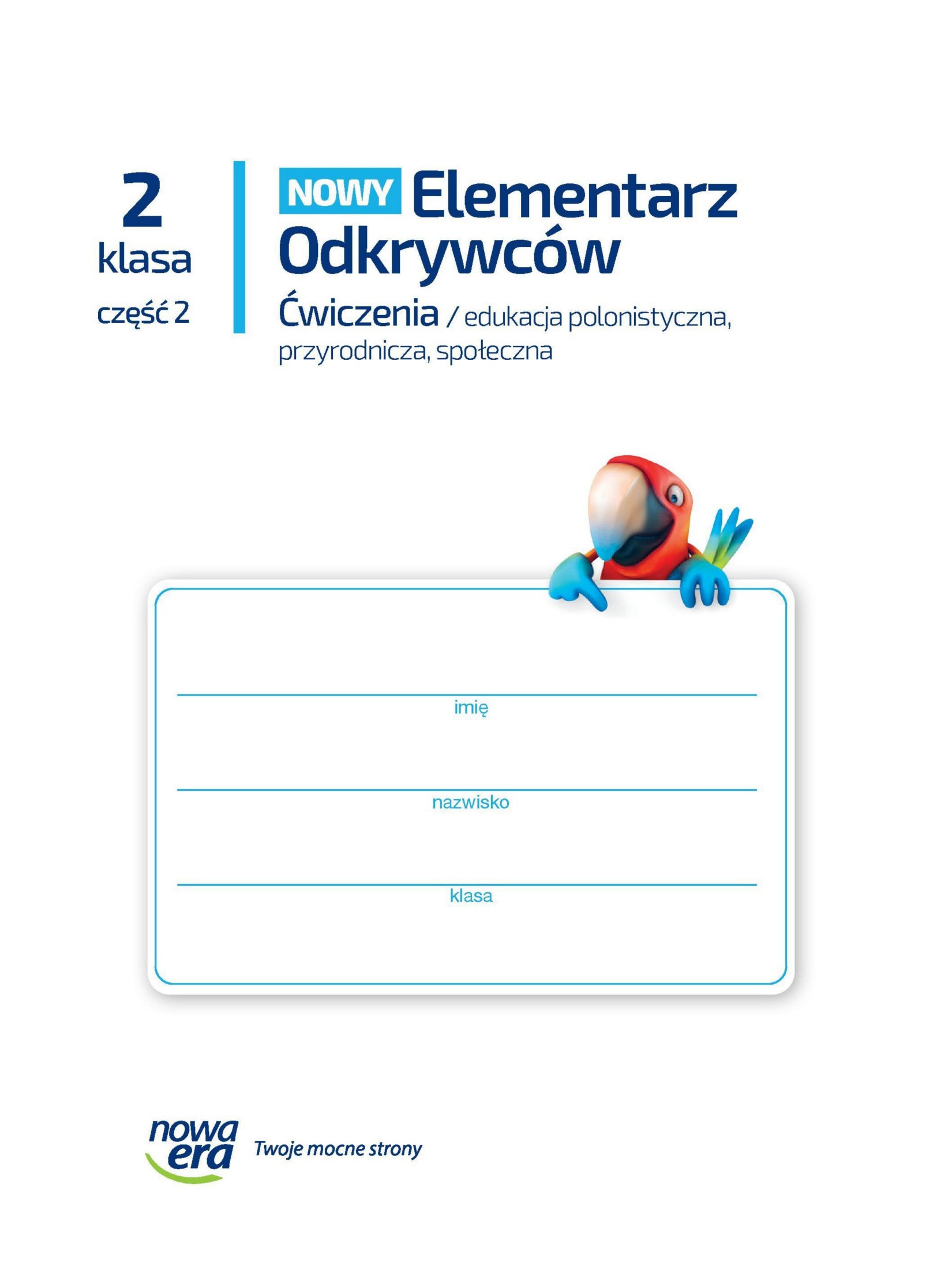 nowy elementarz odkrywcow pol przy sp 2 2 cw