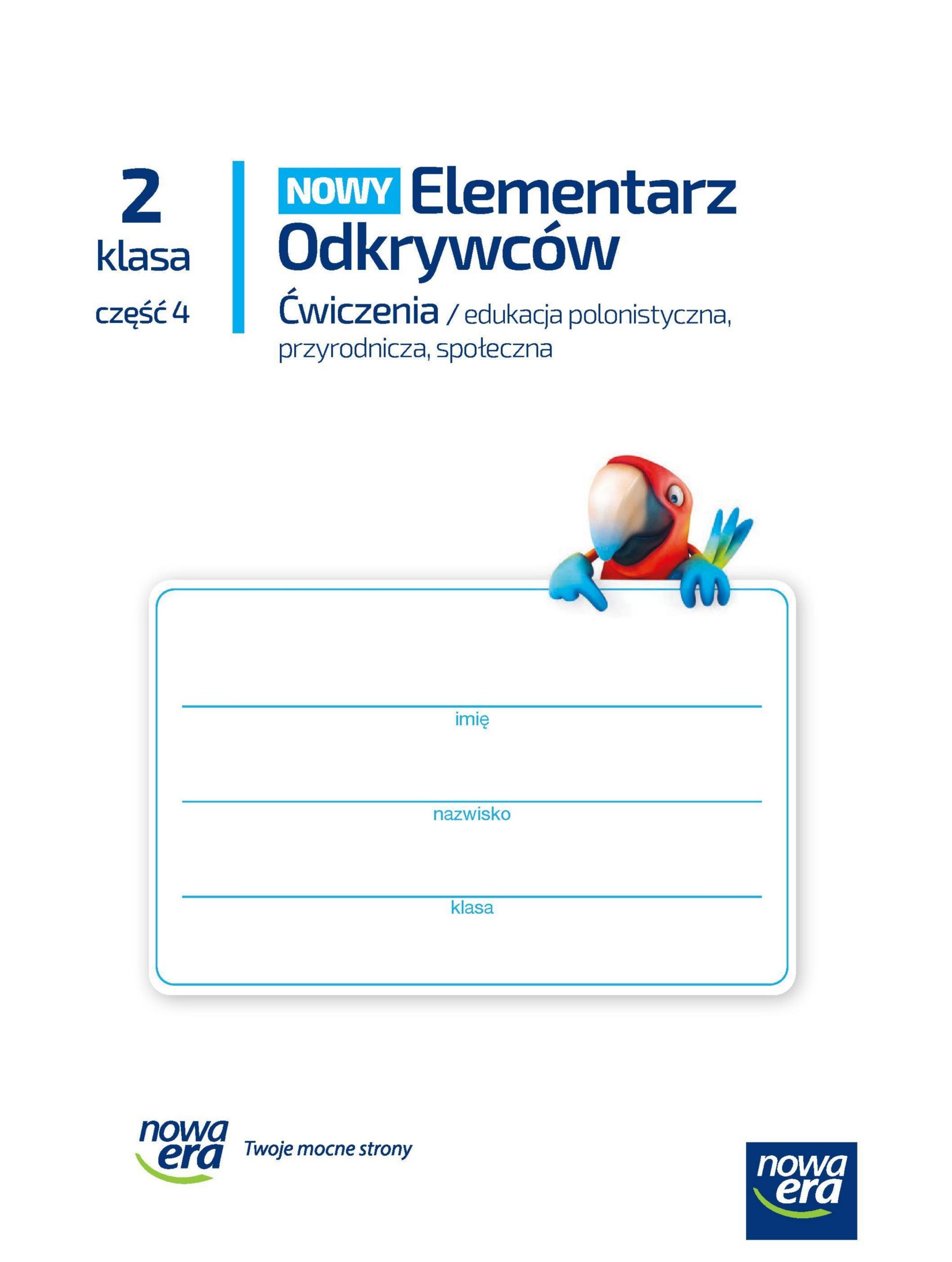 nowy elementarz odkrywcow pol przy sp 2 4 cw