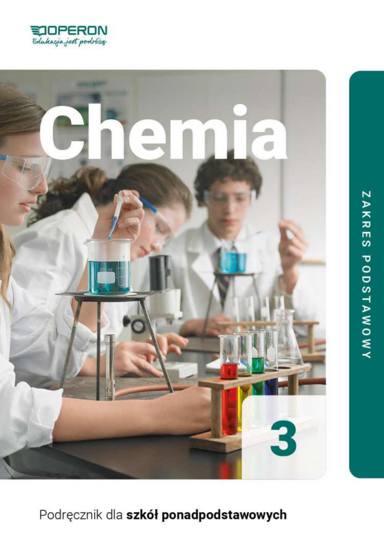 chemia 3 zakres podstawowy liceum i technikum