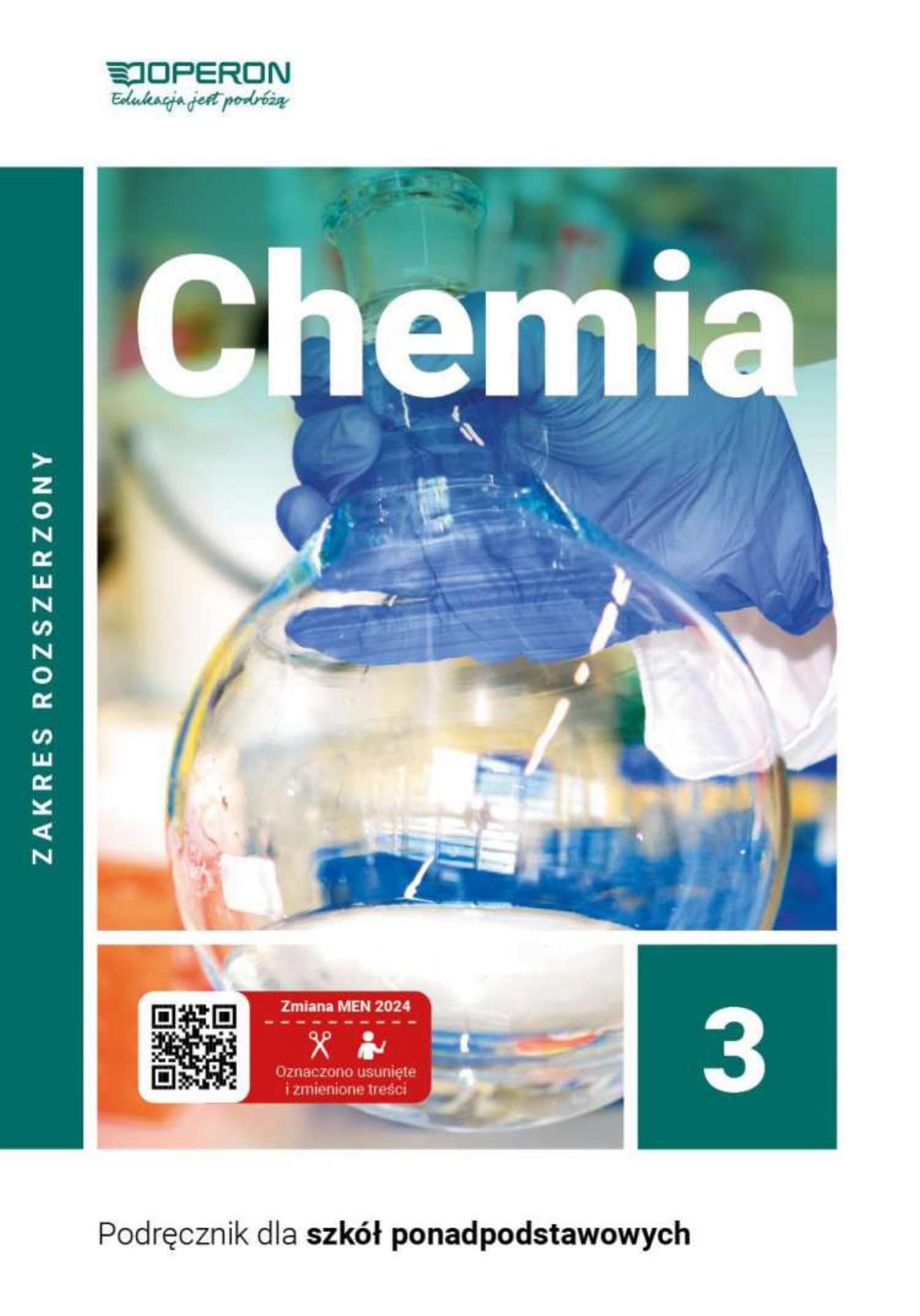 chemia 3 zakres rozszerzony liceum i technikum