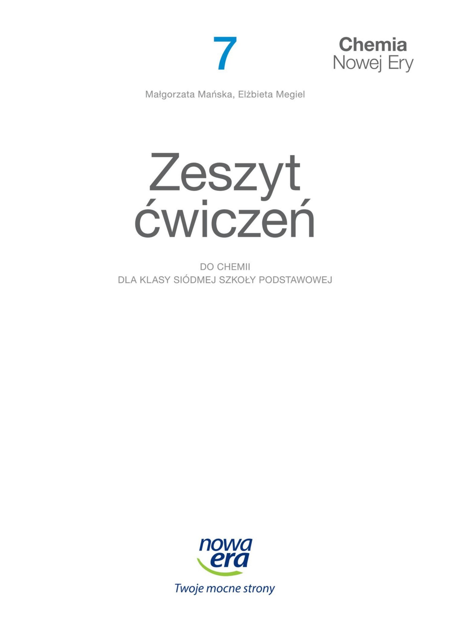 chemia 7 zeszyt ciwczen