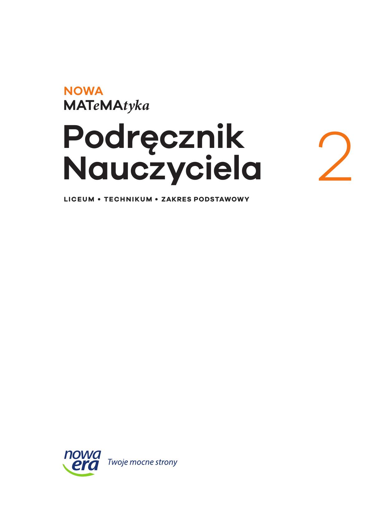 podrecznik nauczyciela 2 nowa matematyka zp rozdzial 1