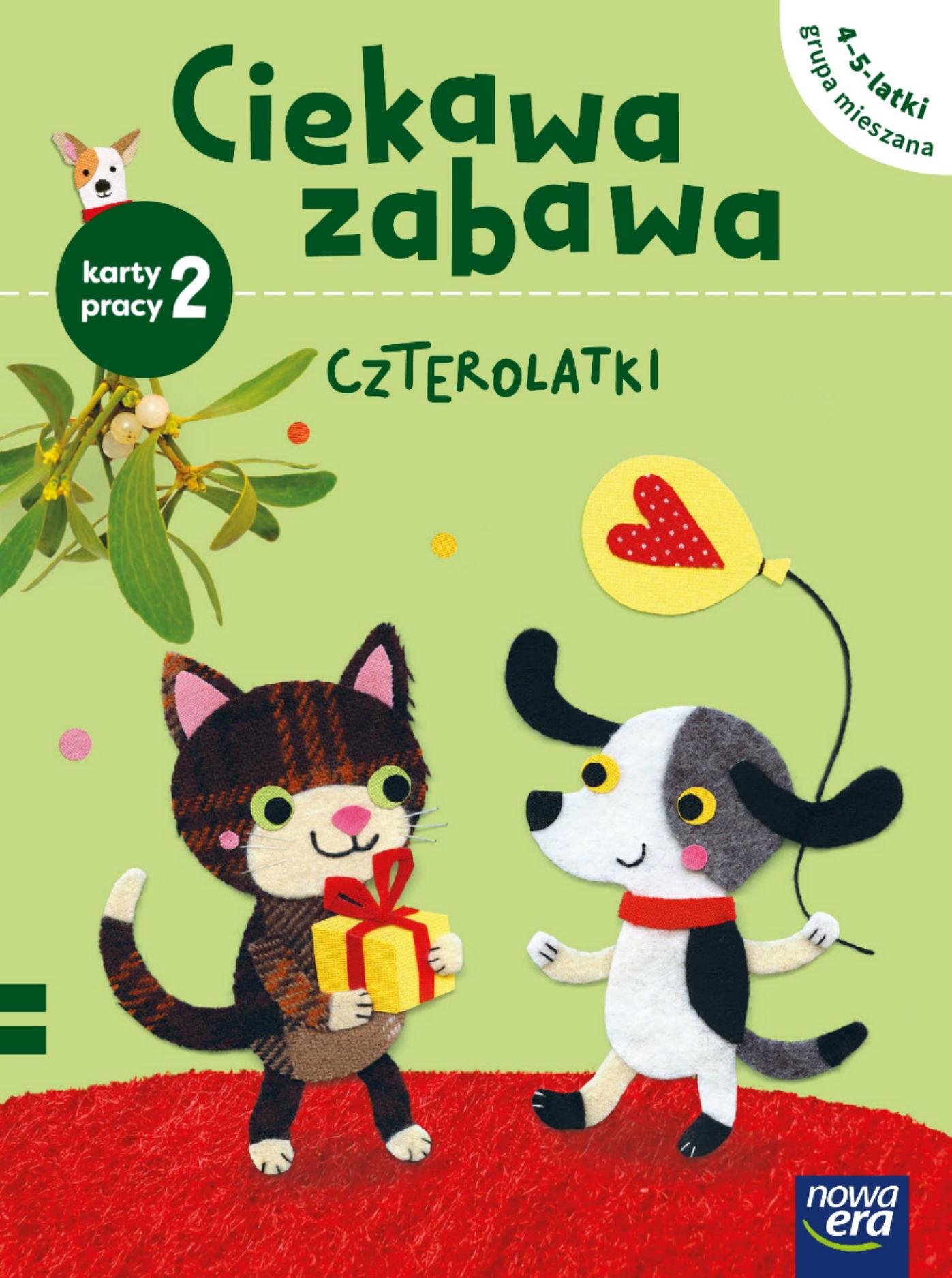 ciekawa zabawa 4 lata karty pracy cz2 grupa mieszana