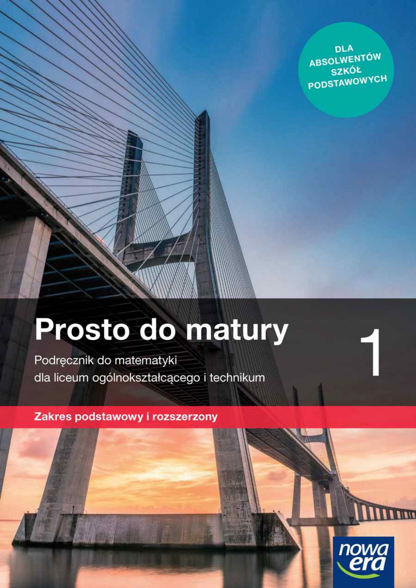prosto do matury 1 zakres rozszerzony
