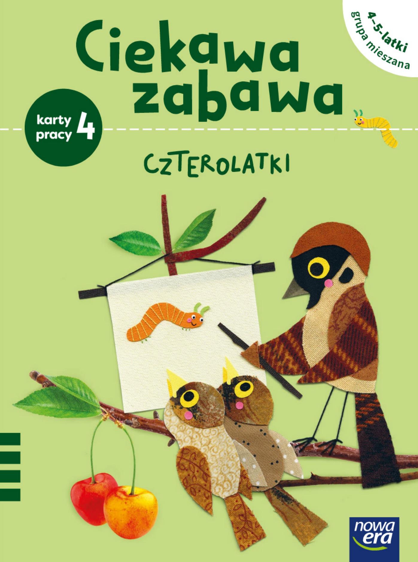 ciekawa zabawa 4 lata karty pracy cz4 grupa mieszana