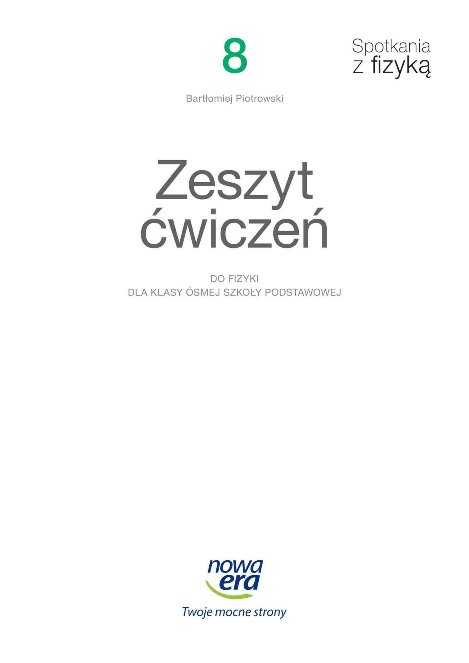 spotkania z fizyką 8 ćwiczenia