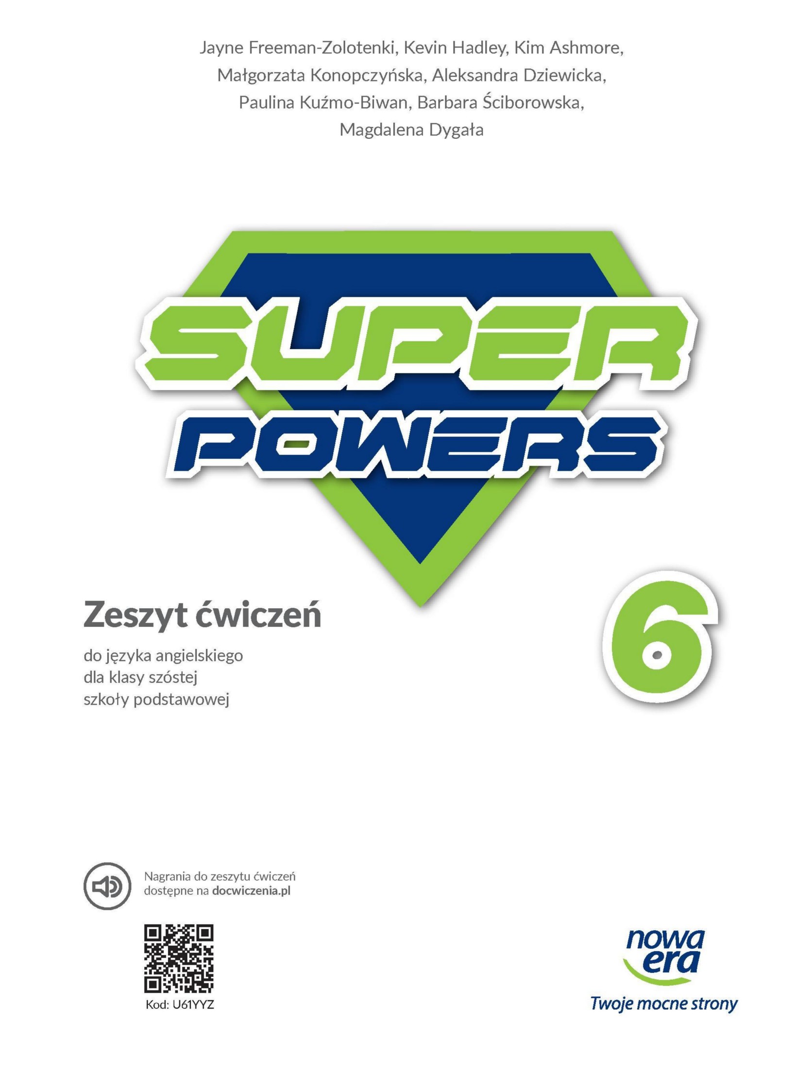 Super powers 6 zeszyt cwiczen